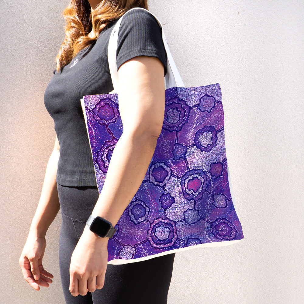 Foldable Cotton Bag - Pauline Singleton