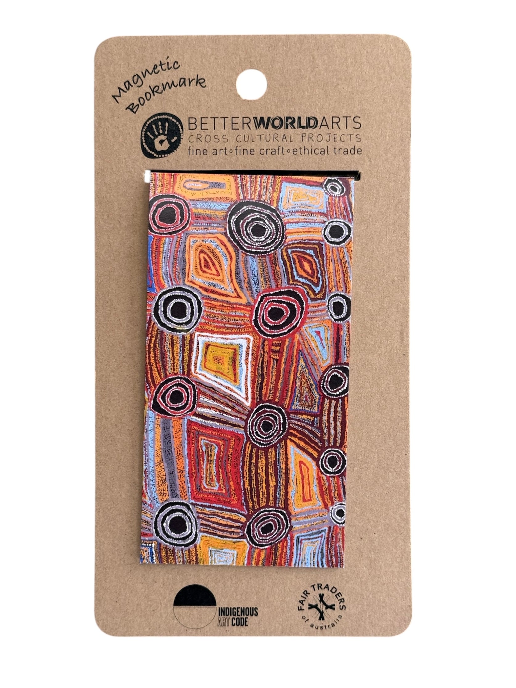 Magnetic Bookmark - Mary Napangardi Brown