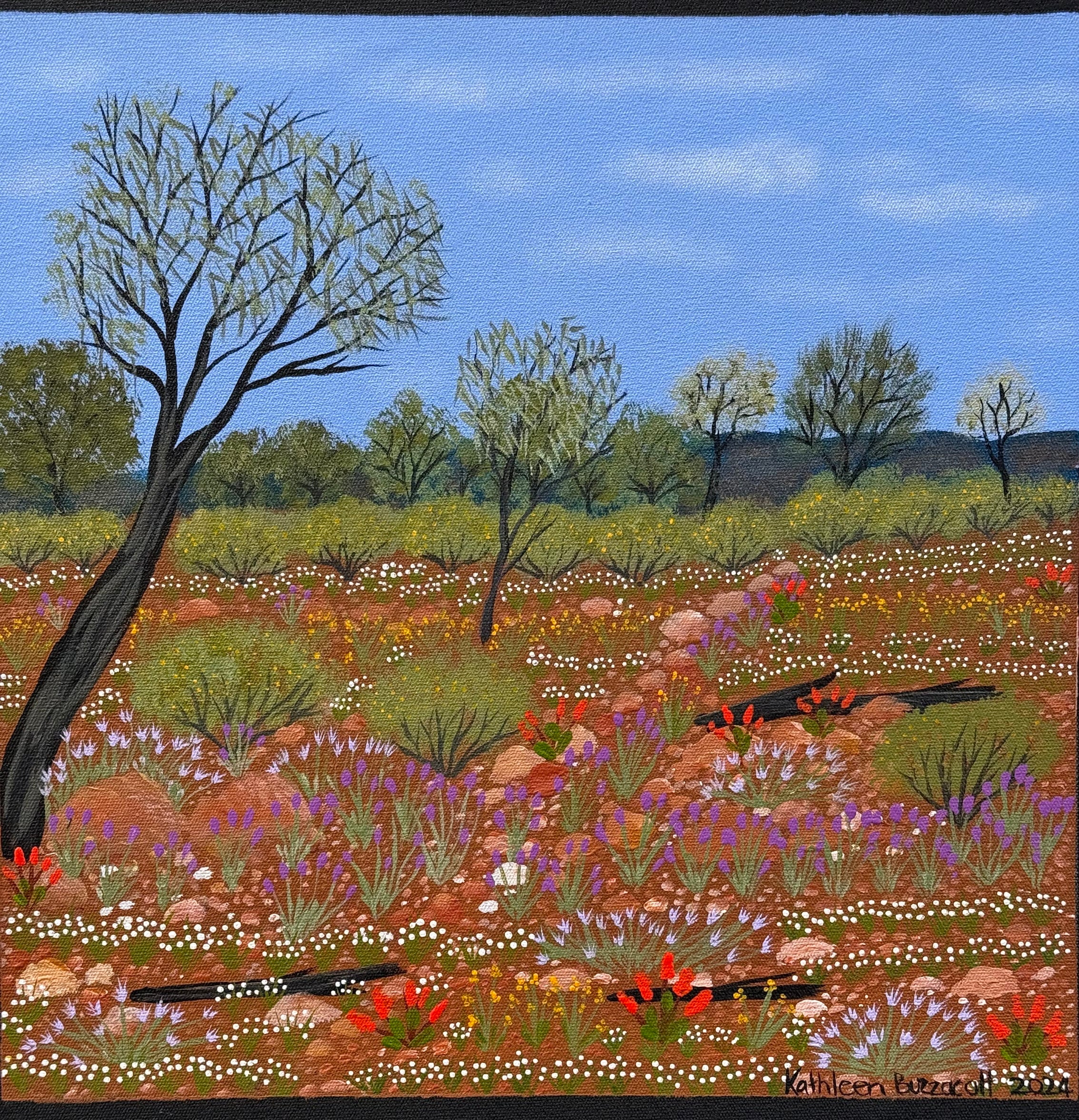 Kathleen Buzzacott - Wild Flowers .17-18