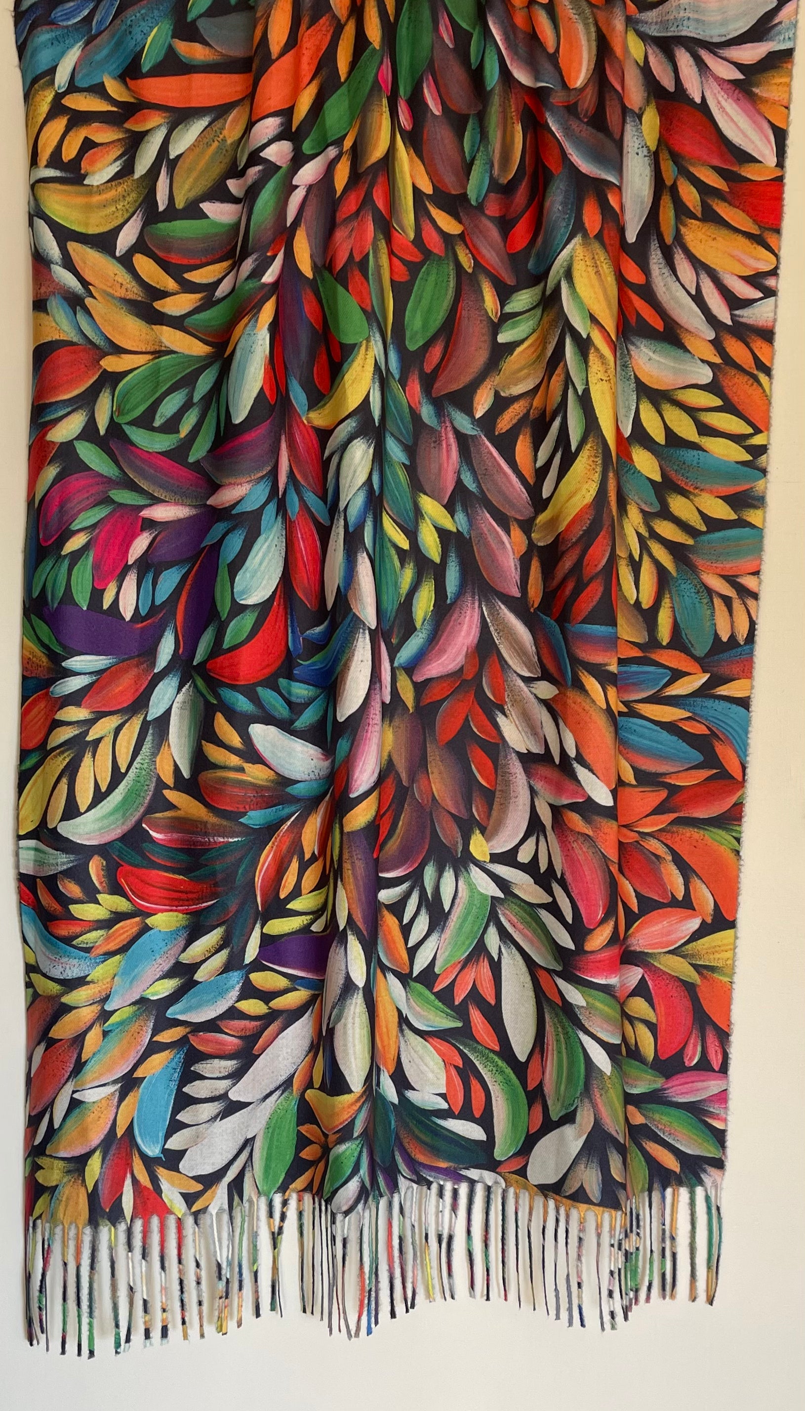Cashmere Scarf - Louise Numina Napananka - Multicolour