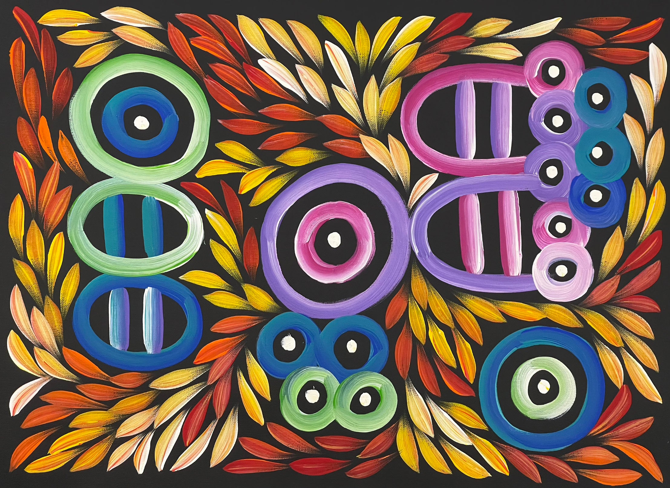 Jacinta Numina Waugh - My Country Atnangkerre .50-9