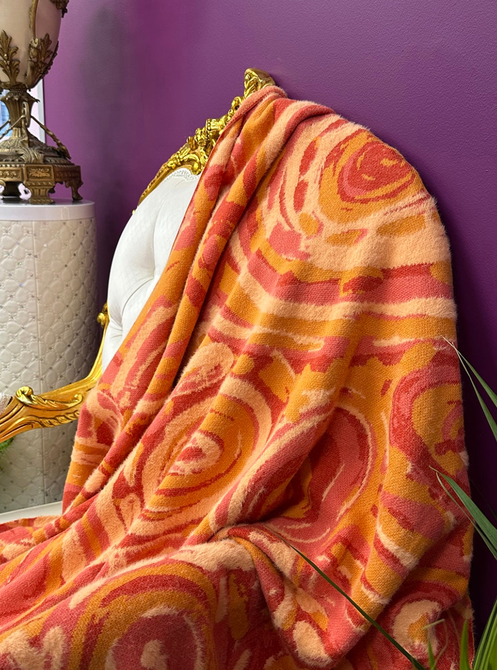 Feather Yarn Throw - Cedric Varcoe