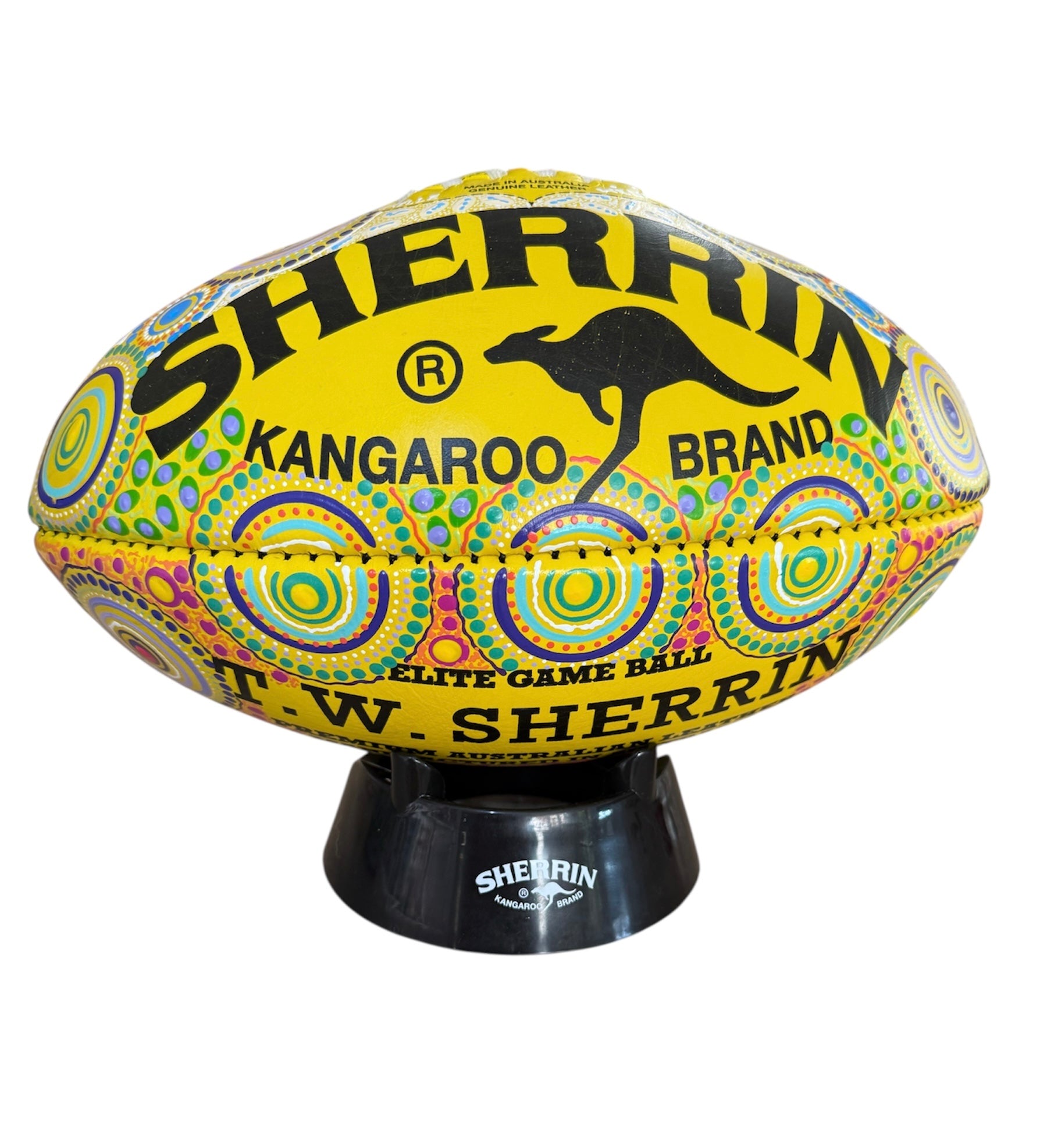 Hand Painted Sherrin Football - Cherelle Williams