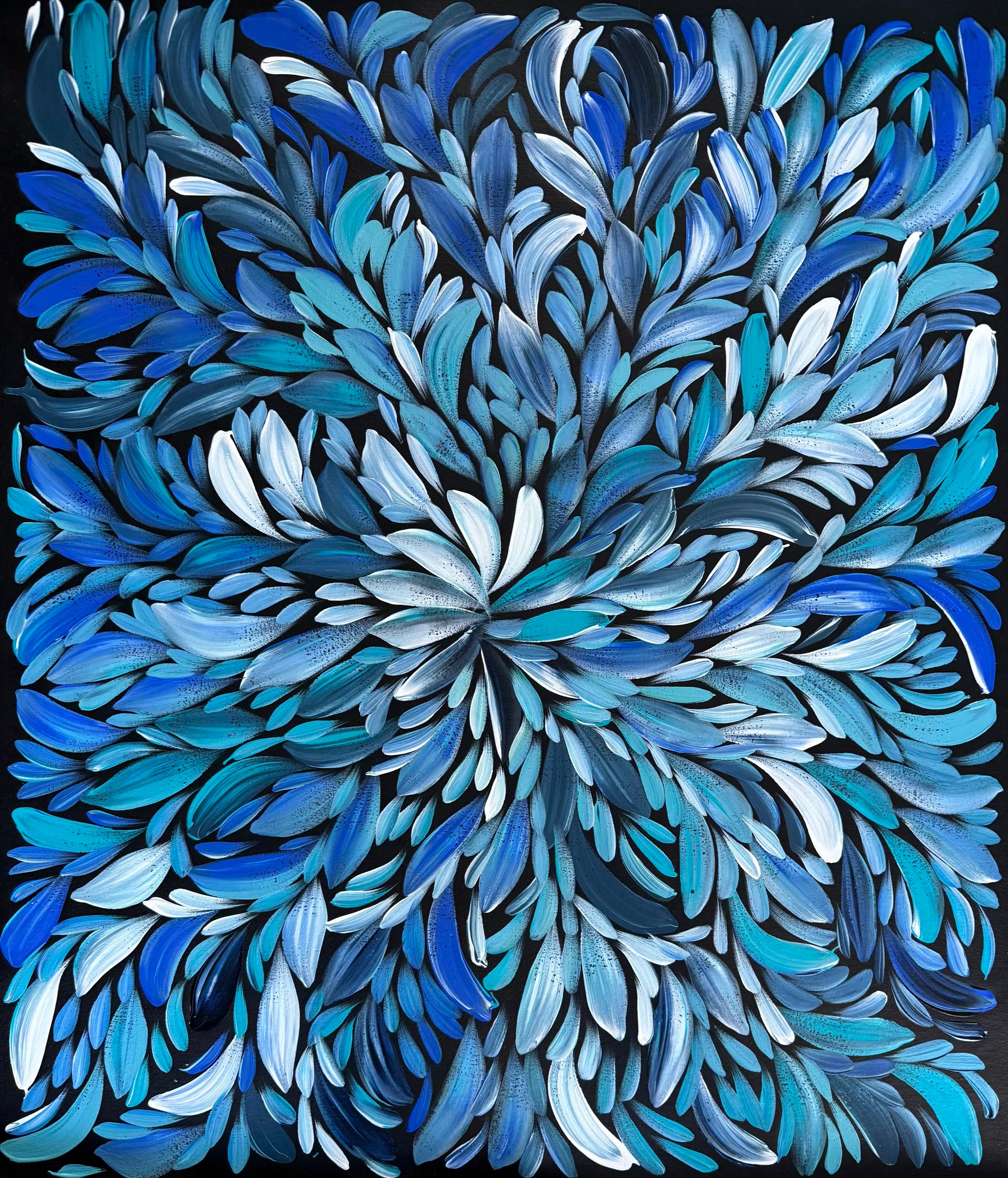 Louise Numina Napananka - Bush Medicine Leaves .45-4