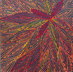 Reanna Nampijinpa Brown - Pamapardu Jukurrpa (Flying Ant Dreaming) - Stretched