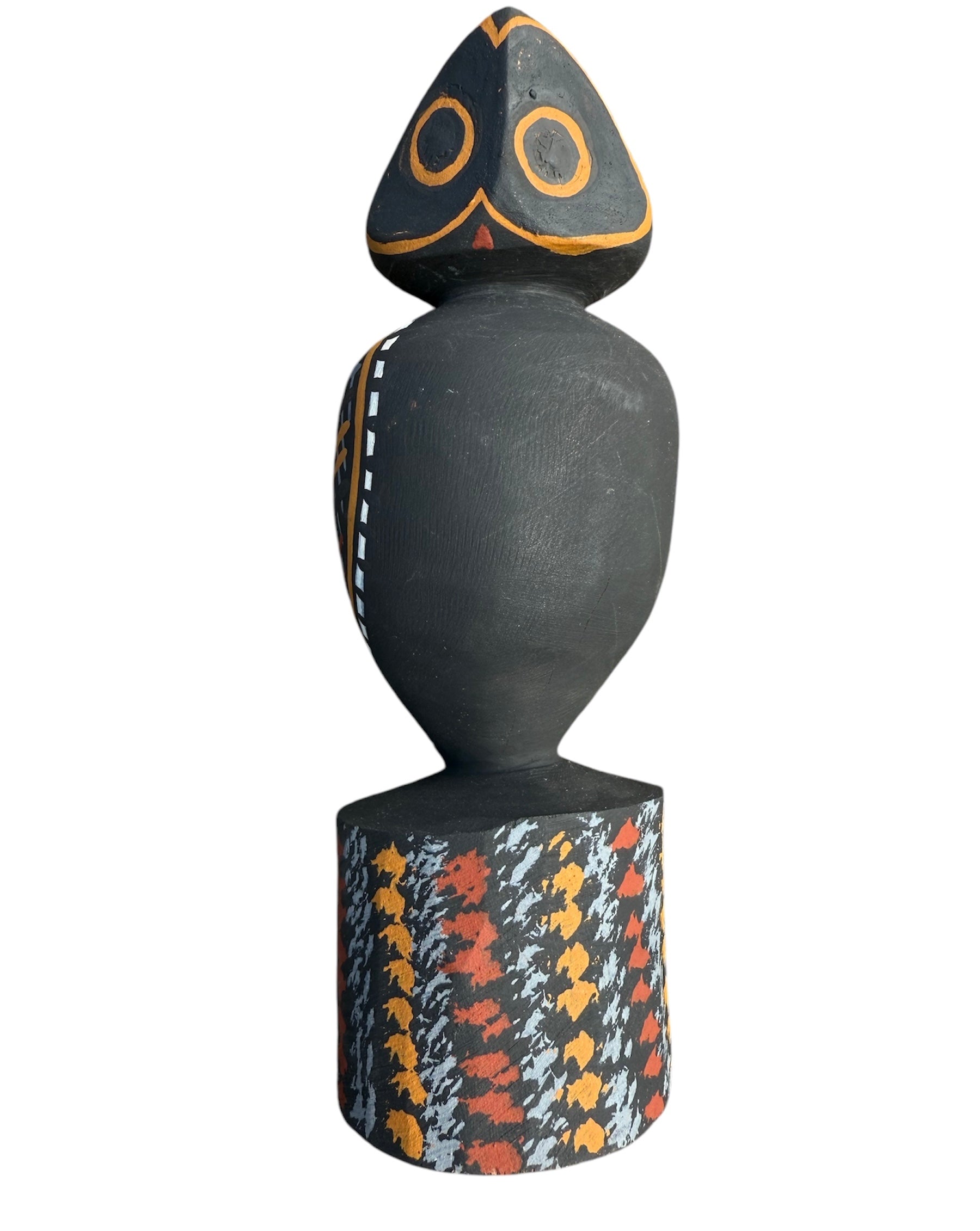 Owl Carving (Black|M) - Mario Munkara .010