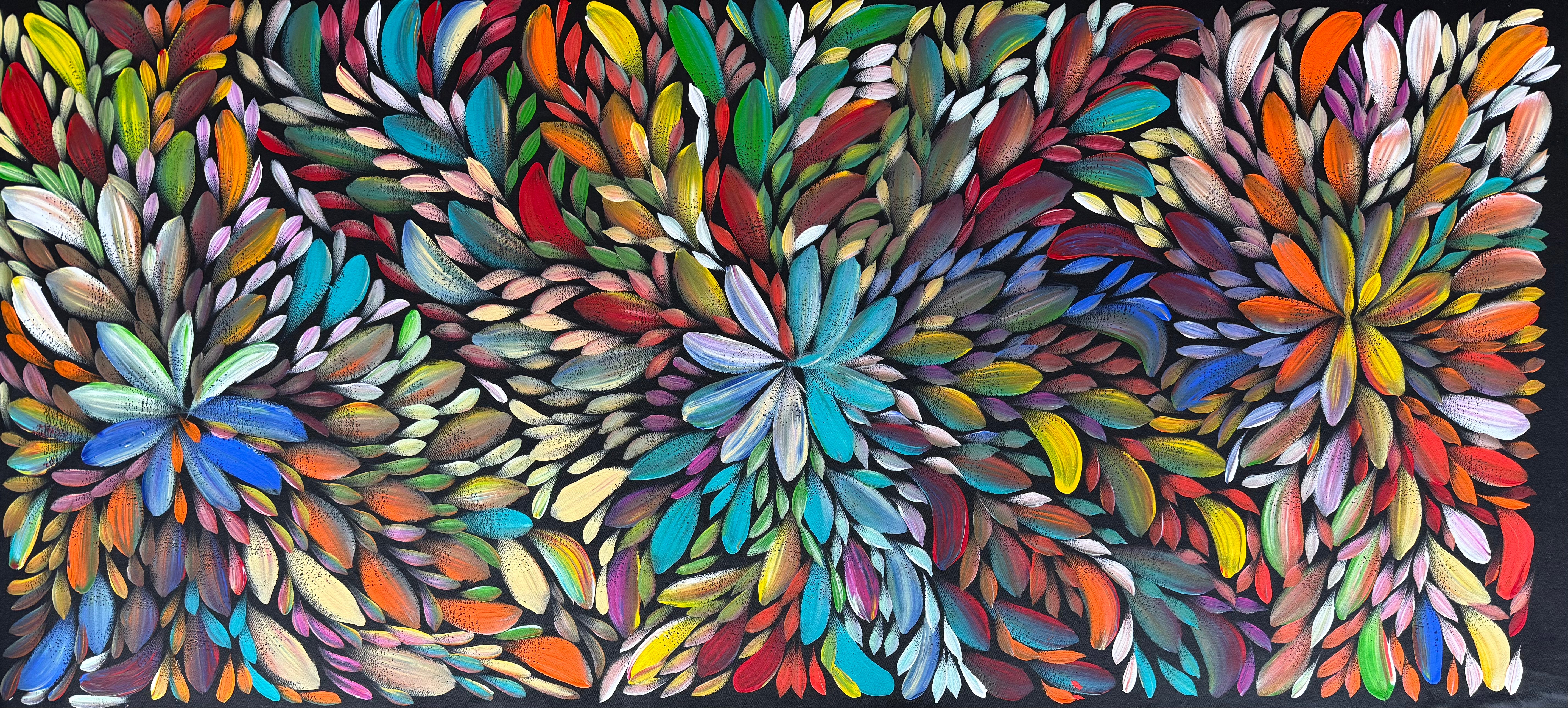 Louise Numina Napananka - Bush Medicine Leaves .25-6