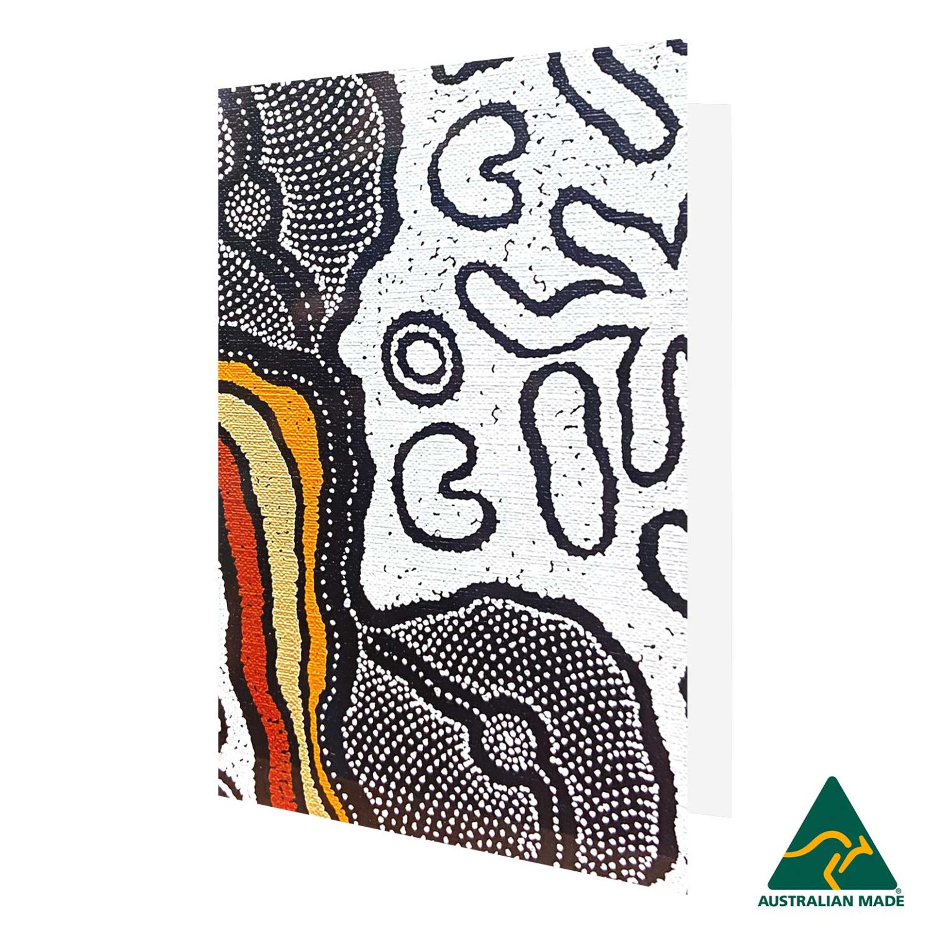 Greeting Card - Delvine Petyarre - White