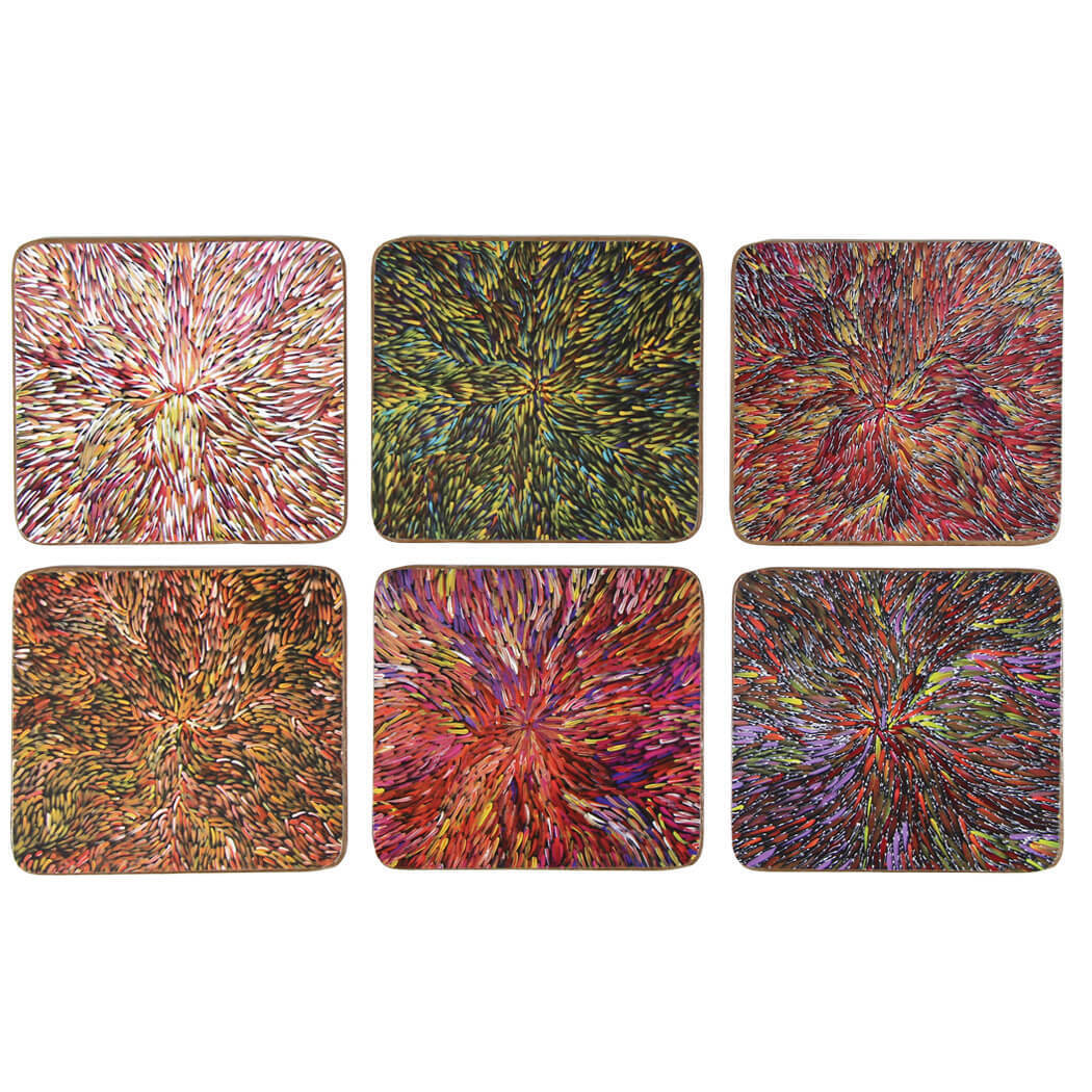 Coasters set of 6 - Katrina Rubuntja