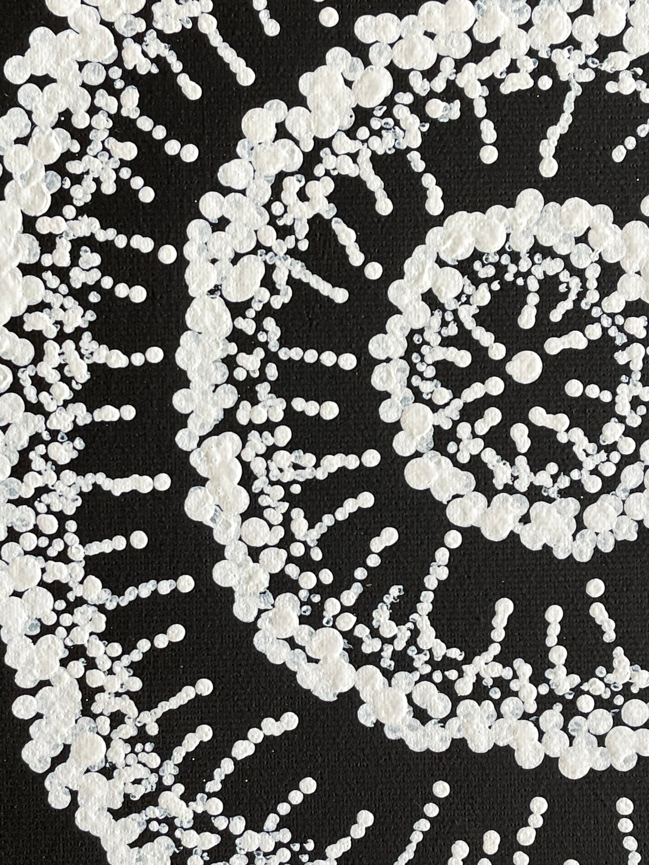 Sabrina Napangardi Granites - Mina Mina Jukurrpa (Mina Mina Dreaming) *Stretched*