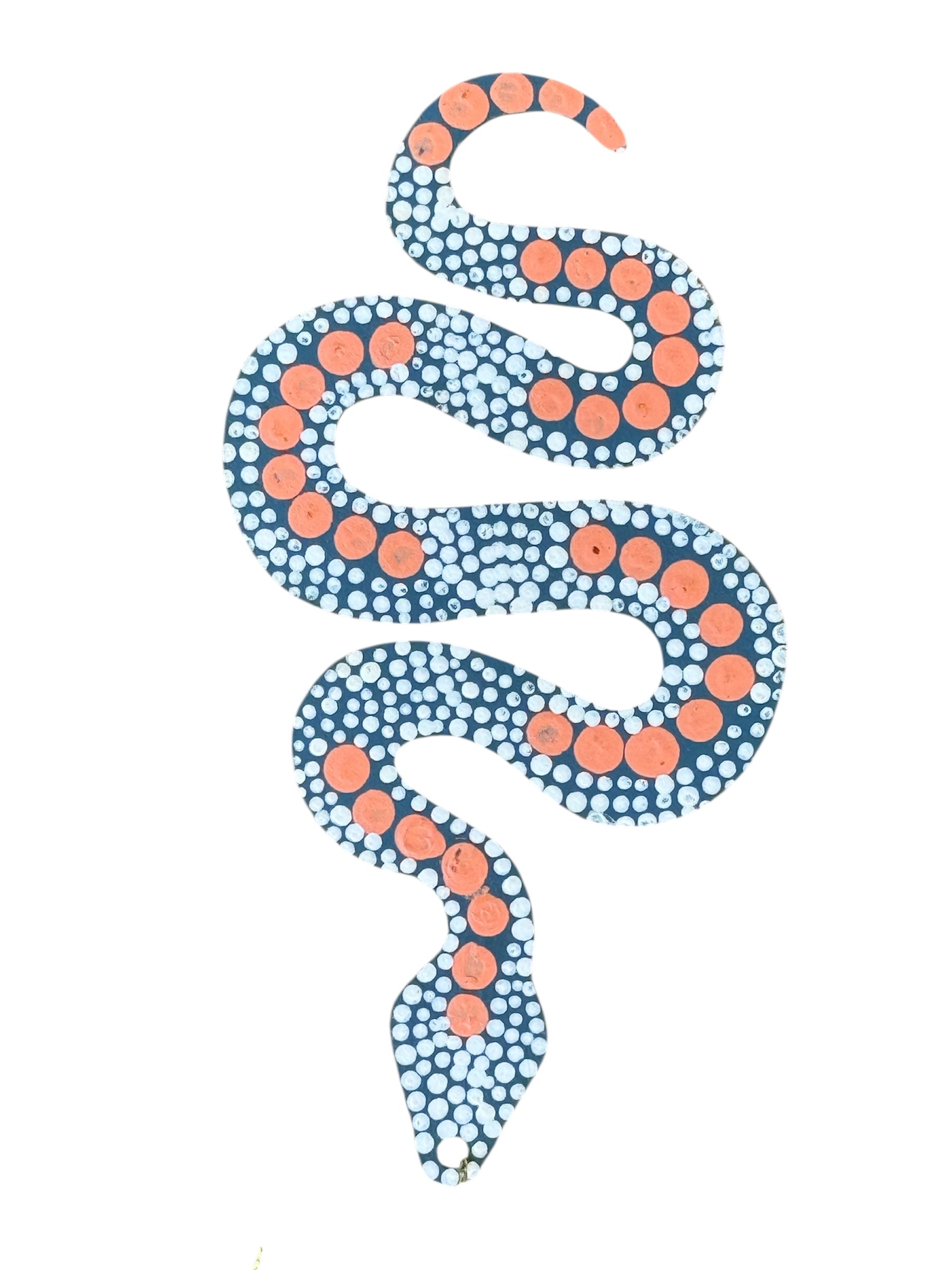 Hand Painted Decoration - Snake .2