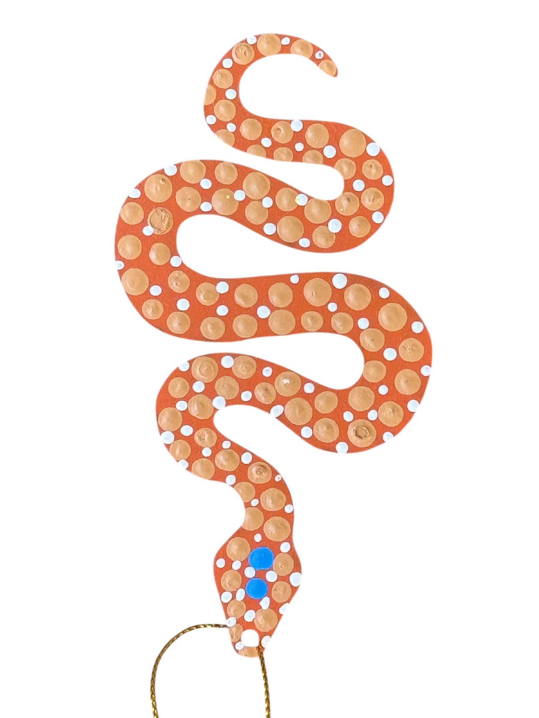 Hand Painted Decoration - Snake .1