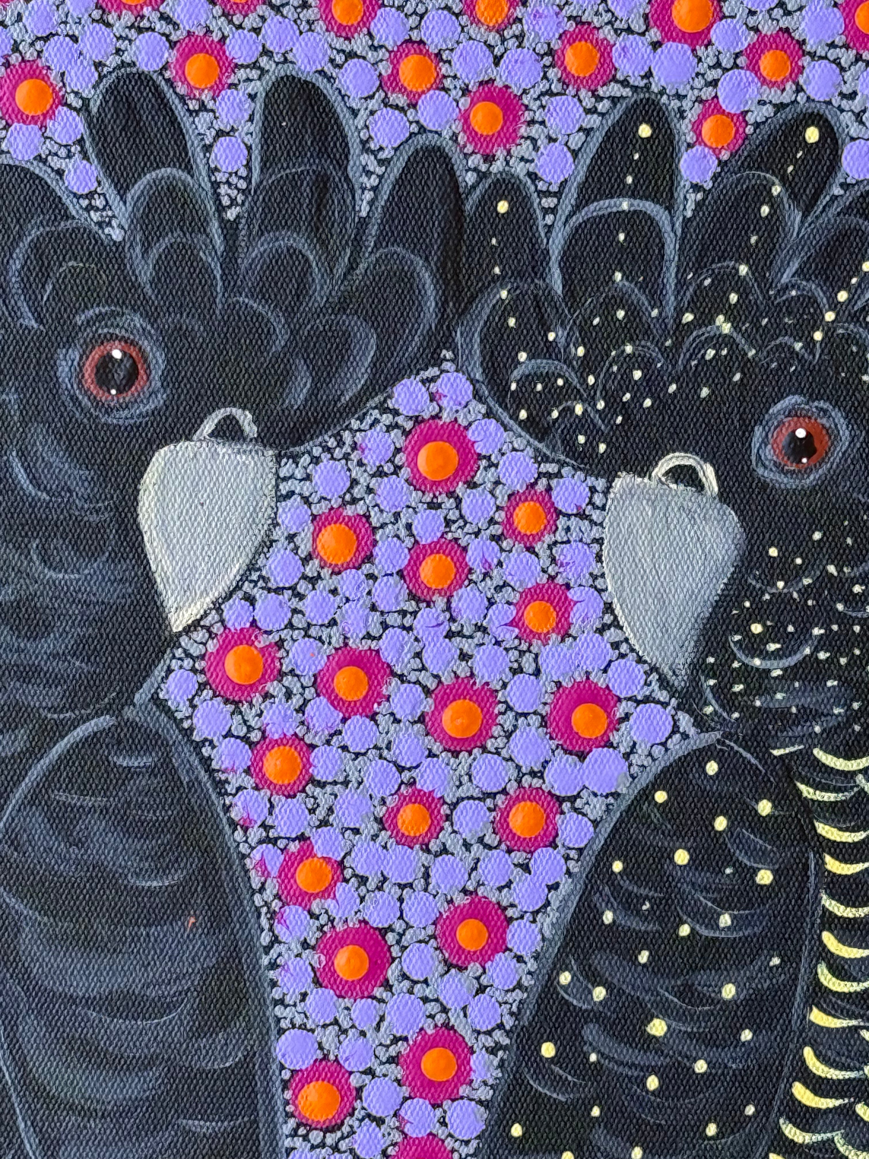 Kathleen Buzzacott - Redtail Black Cockatoos .93-8