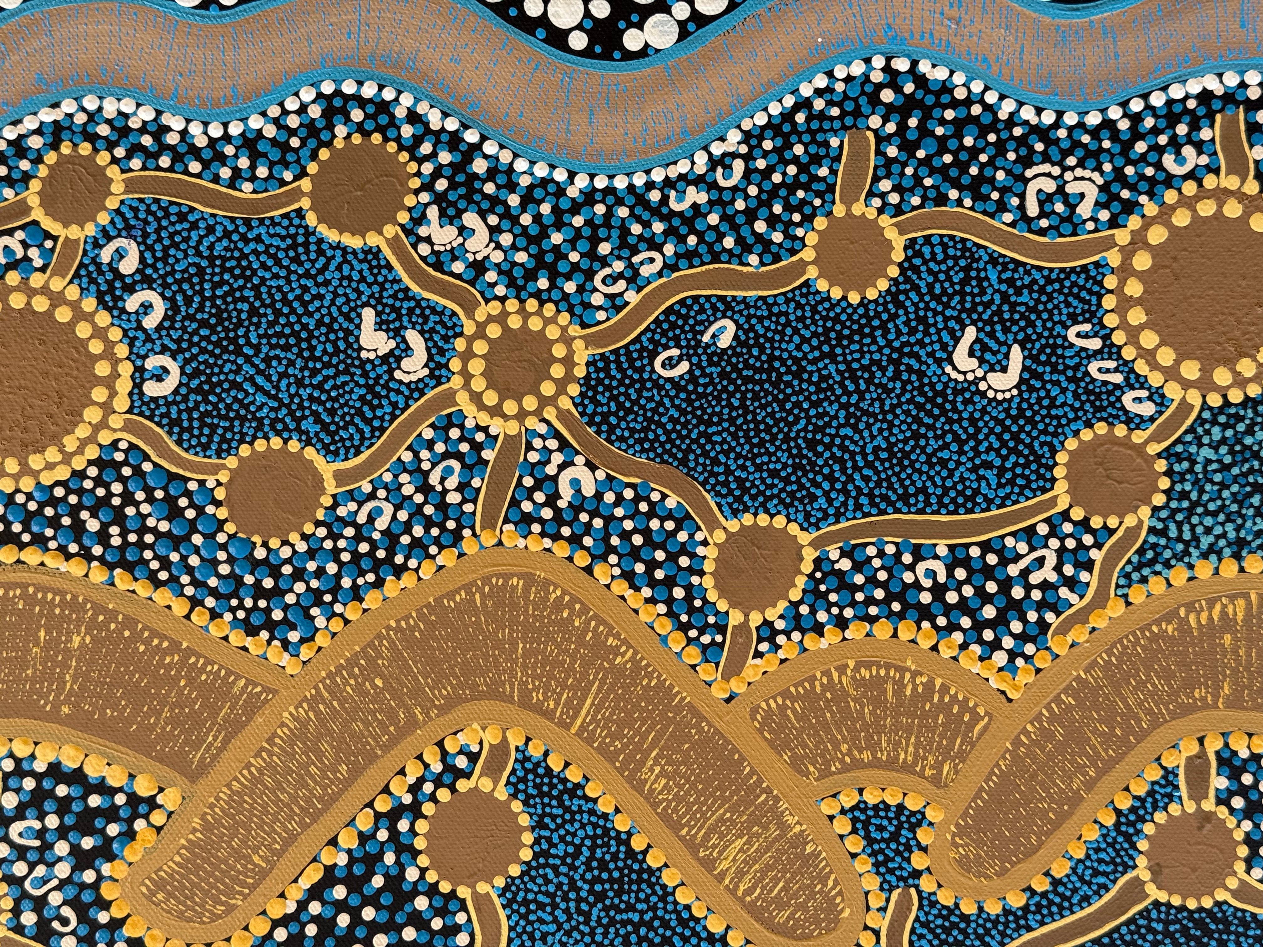 Deidre Burgoyne Rosier - Travels to the Sea and Lands .89-22 *pre-stretched*