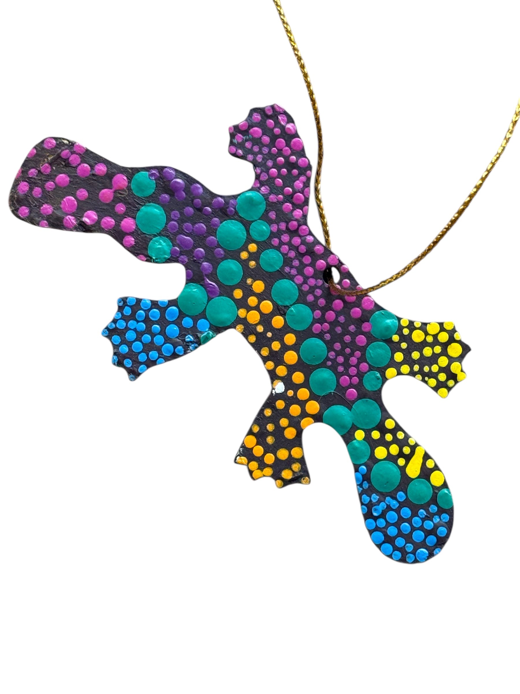 Hand Painted Decoration - Platypus .2