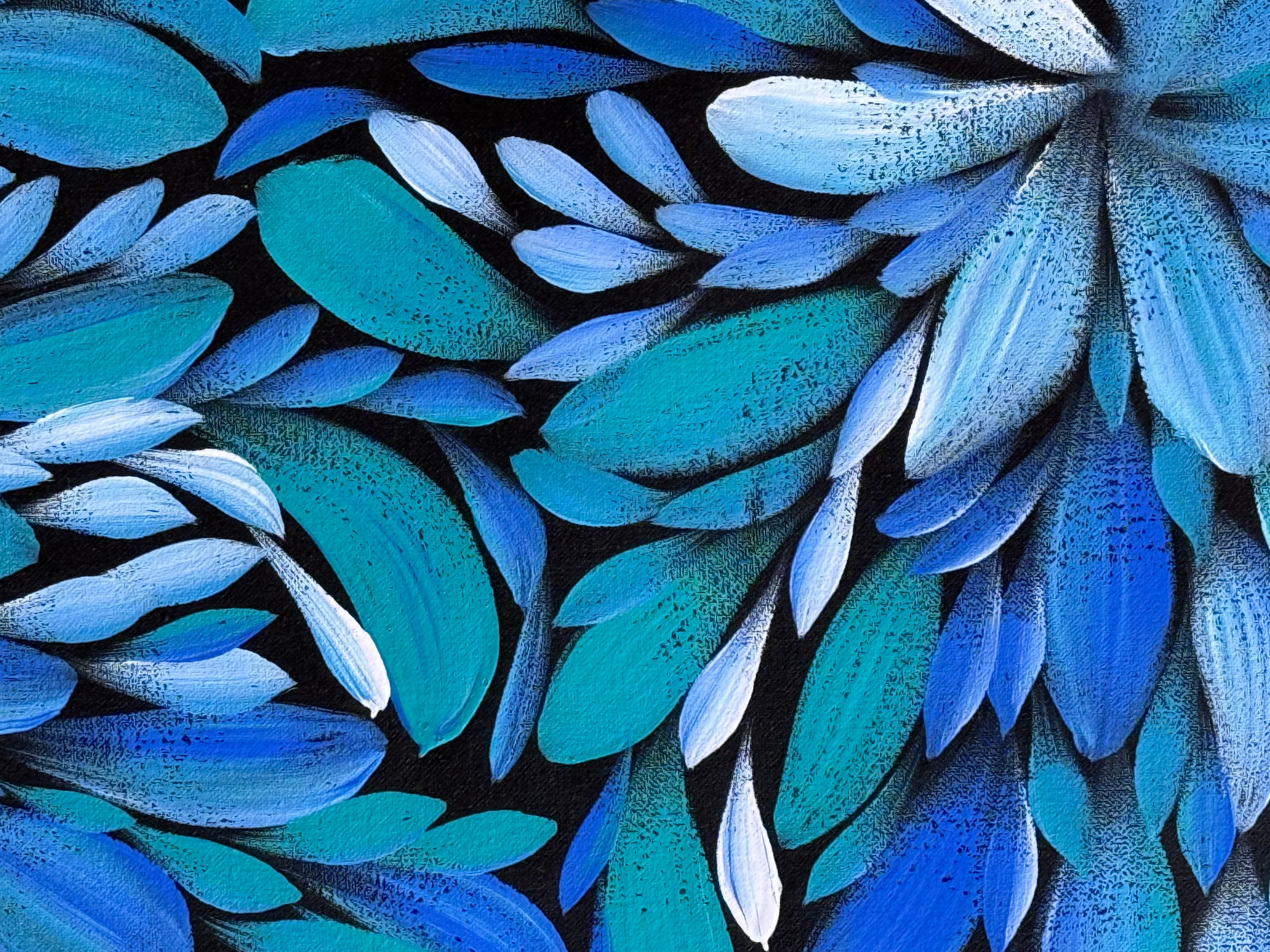 Louise Numina Napananka - Bush Medicine Leaves - 60x124cm .32-3