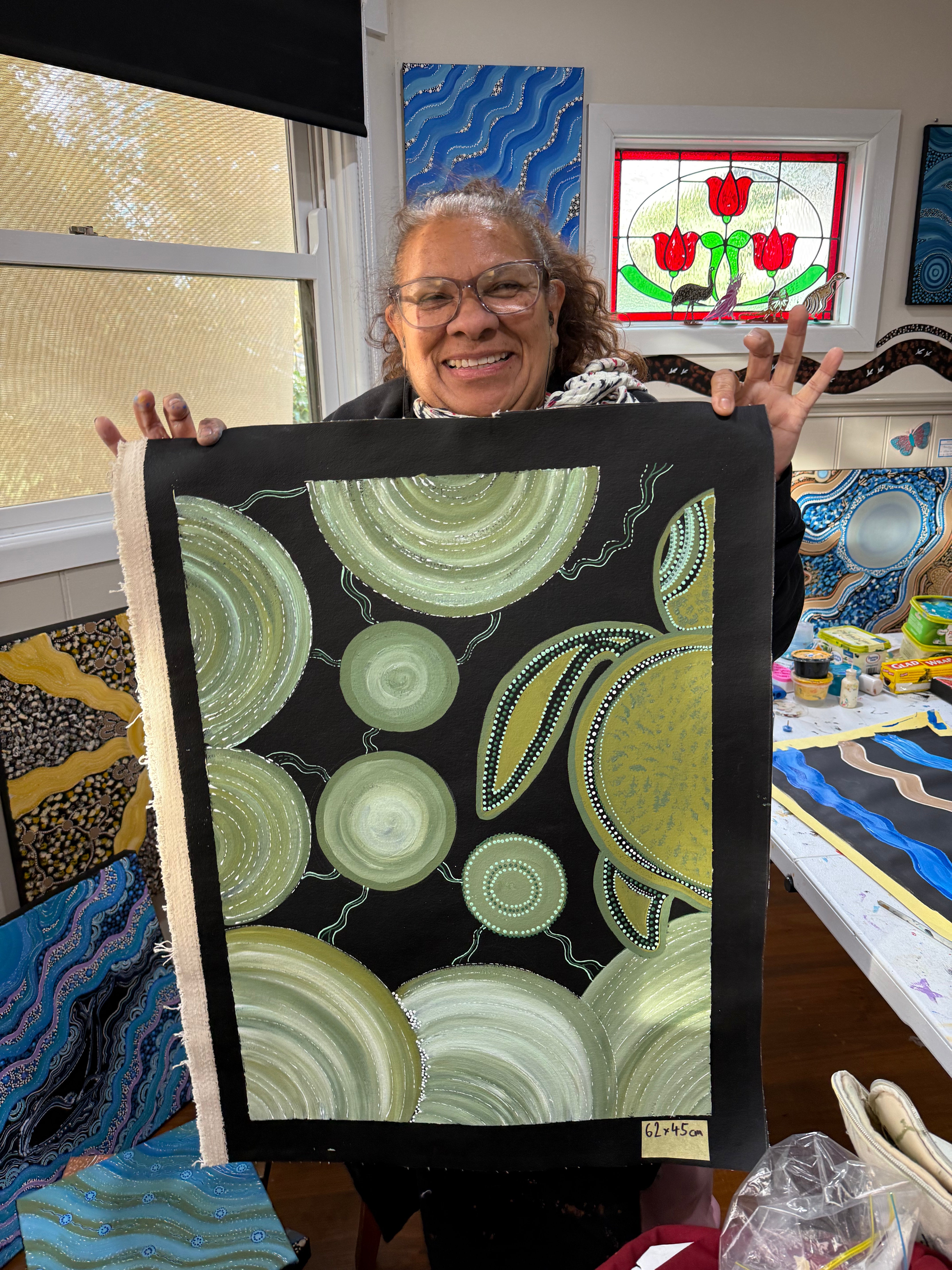 Deidre Burgoyne Rosier - Turtle Dreamings .39-1