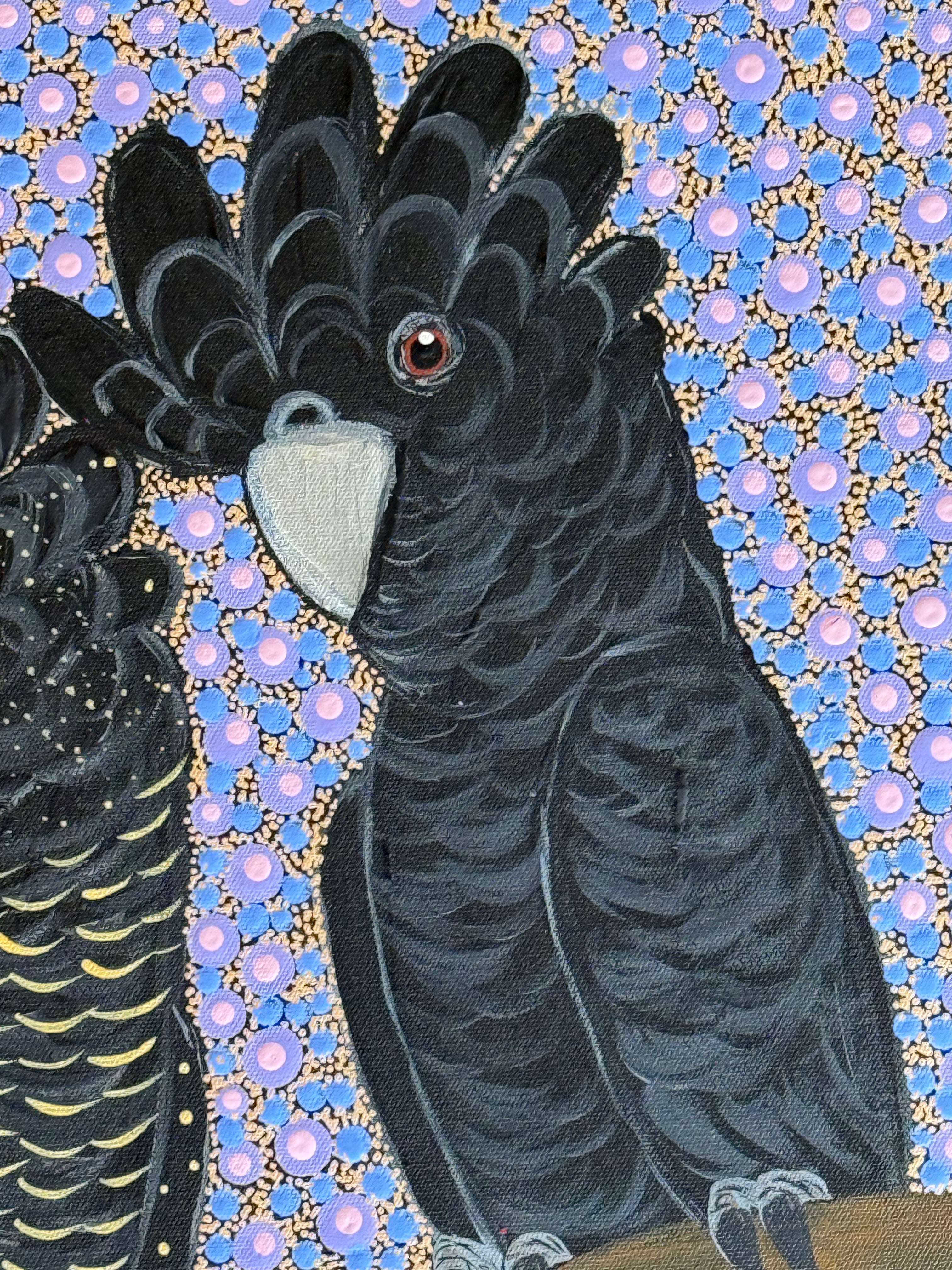 Kathleen Buzzacott - Red Tail Black Cockatoos .88-17