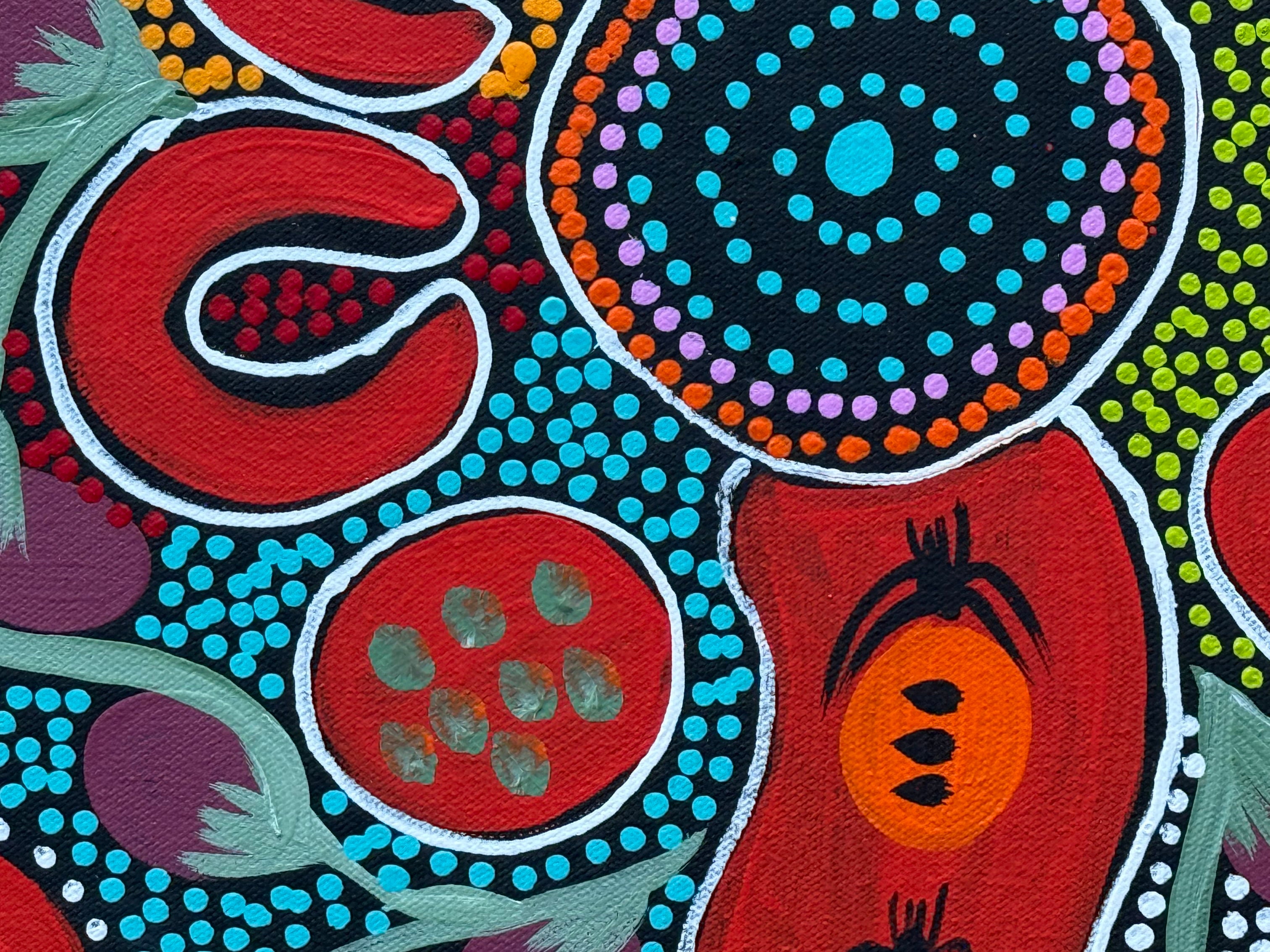 Louise Numina Napananka - Bush Tucker .20-3