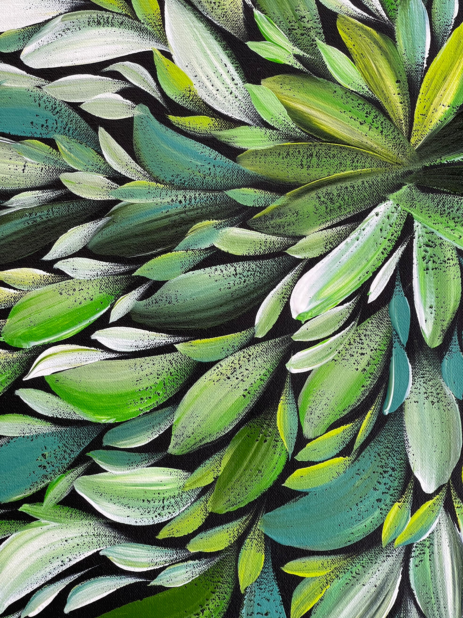 Louise Numina - Bush Medicine Leaves - 60x60cm .35-14