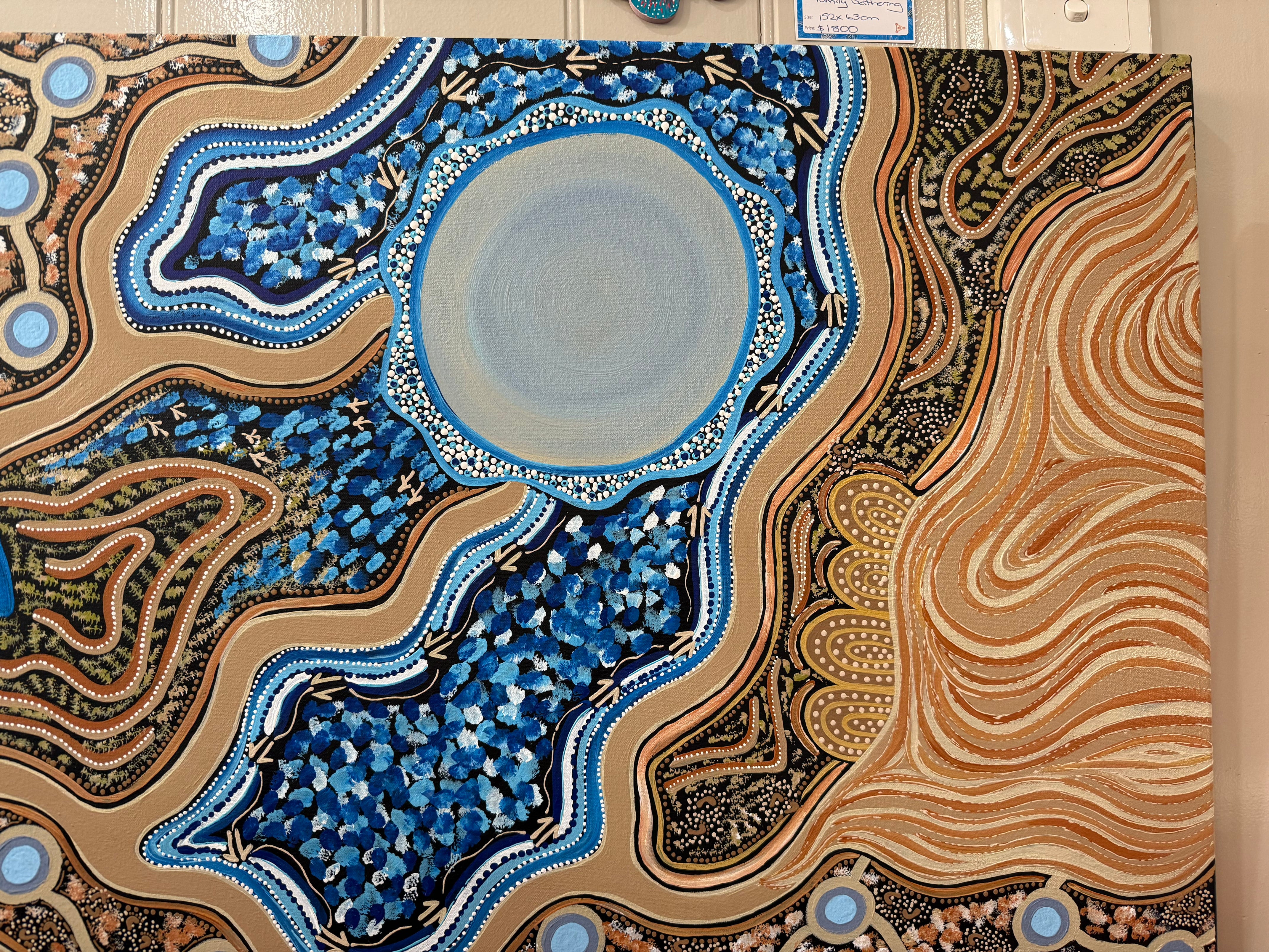 Deidre Burgoyne Rosier - Family Gathering .39-15 *pre-stretched*