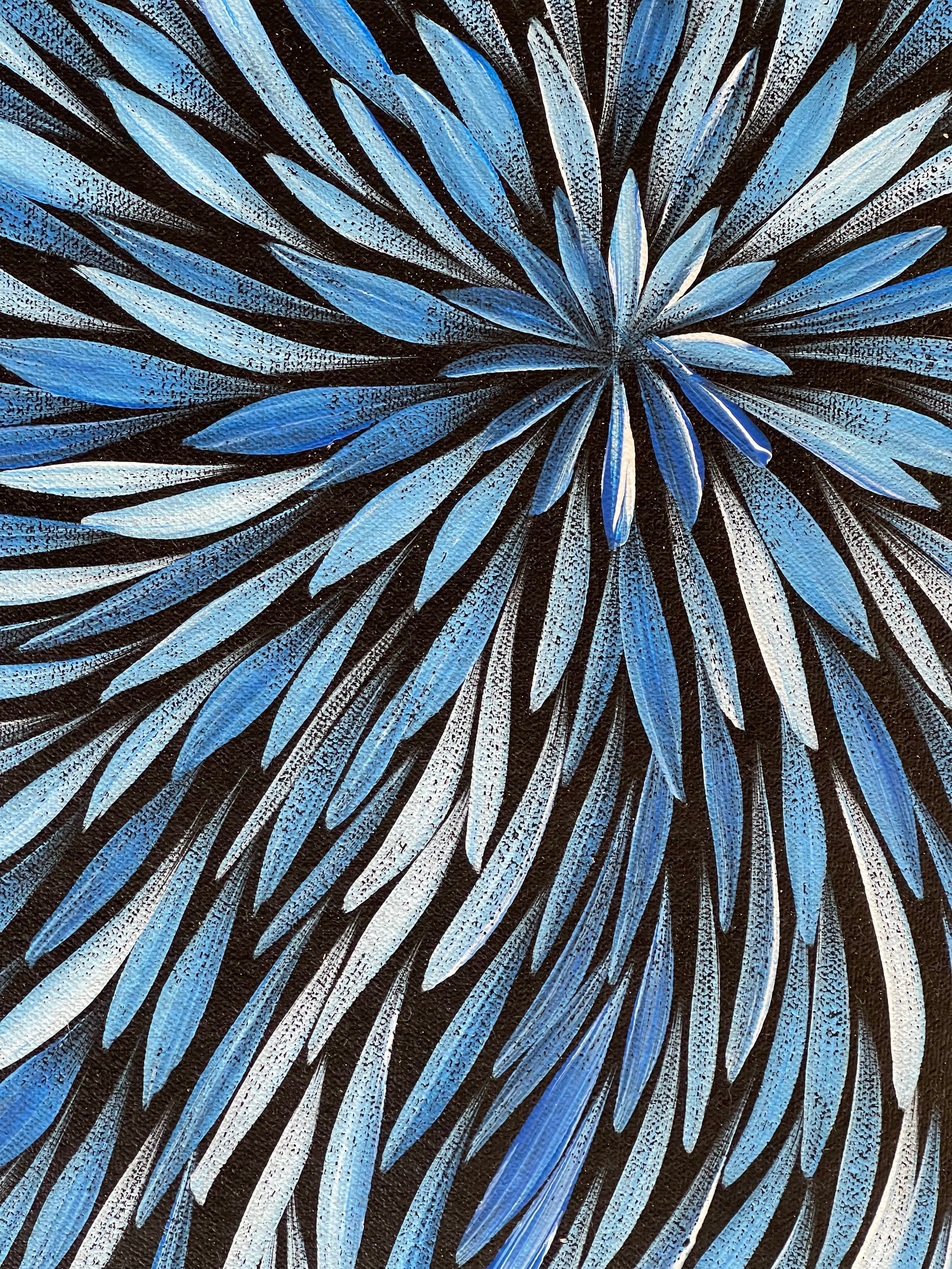 Sharon Numina - Bush Medicine Leaves - 59x60cm .92-5