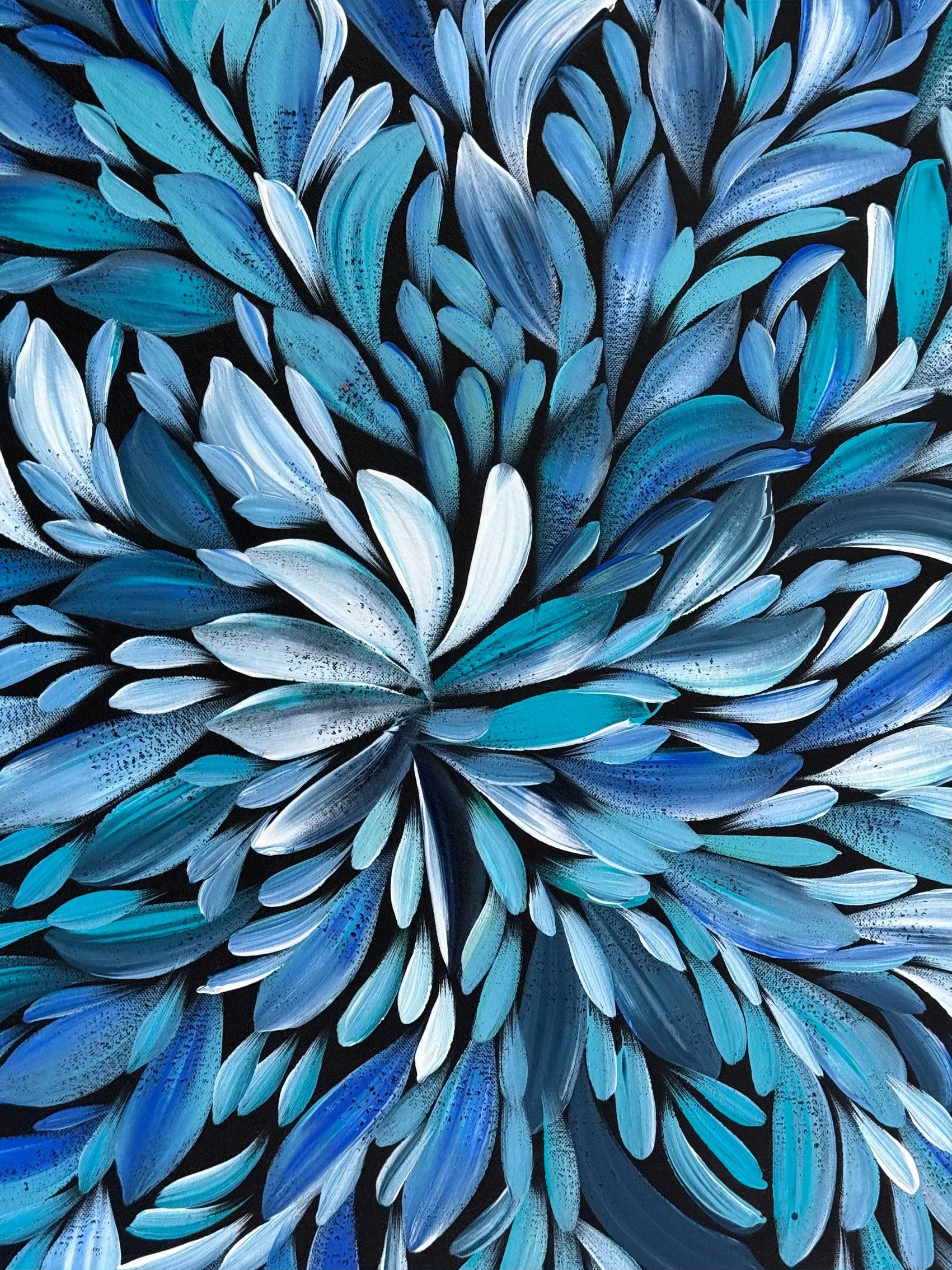 Louise Numina Napananka - Bush Medicine Leaves .45-4