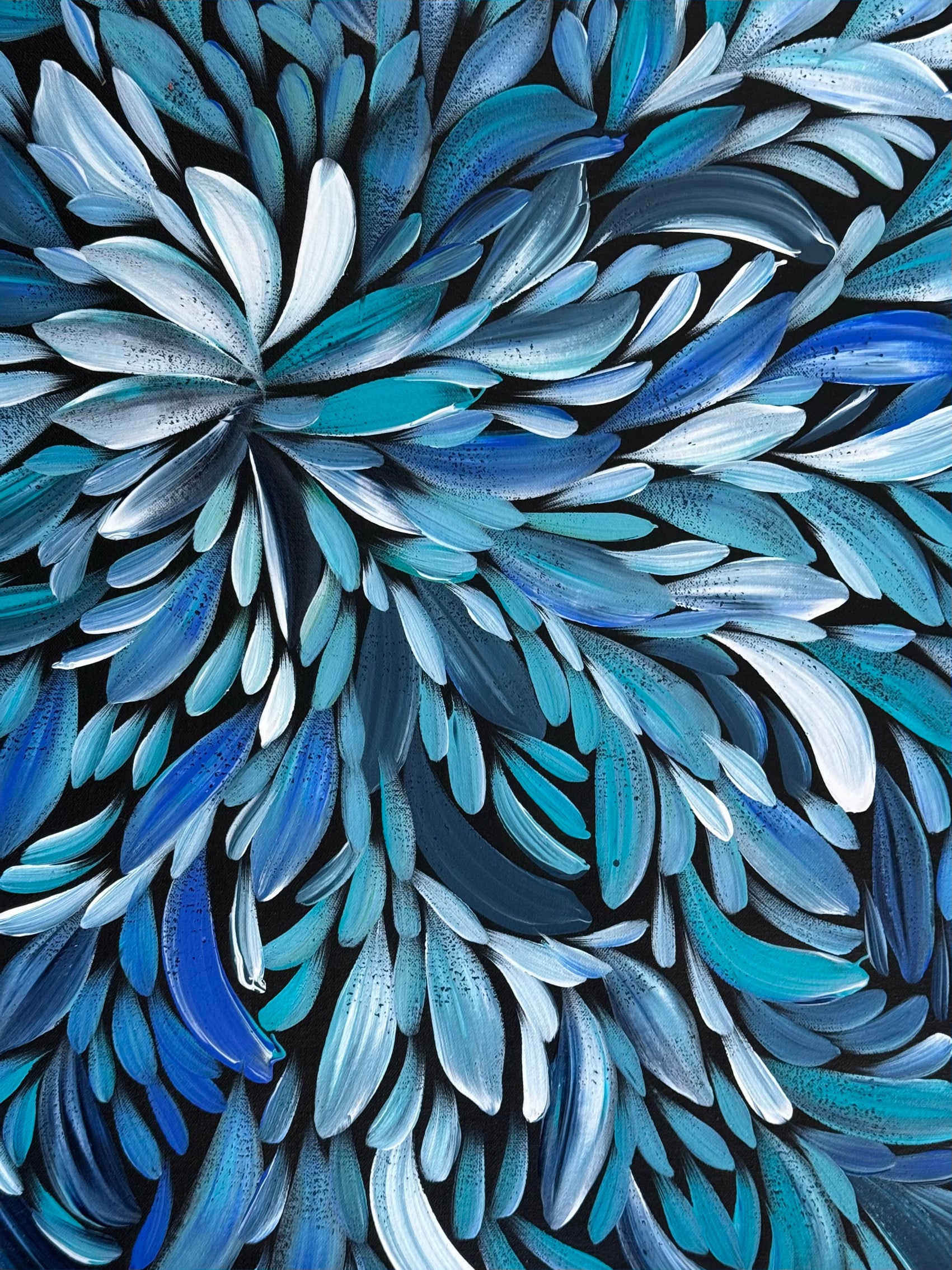 Louise Numina Napananka - Bush Medicine Leaves .45-4