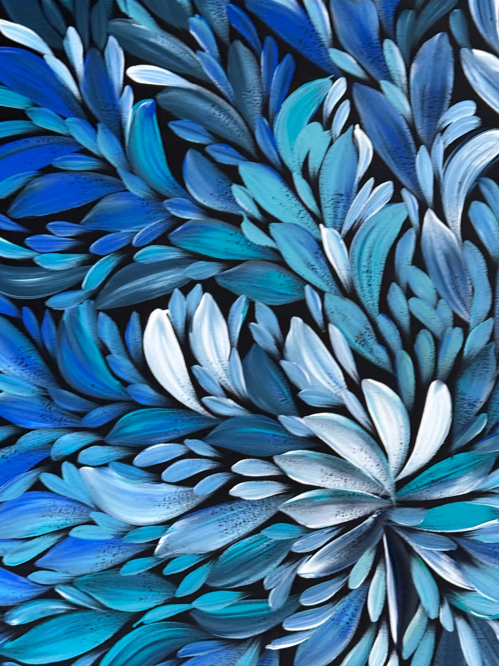 Louise Numina Napananka - Bush Medicine Leaves .45-4