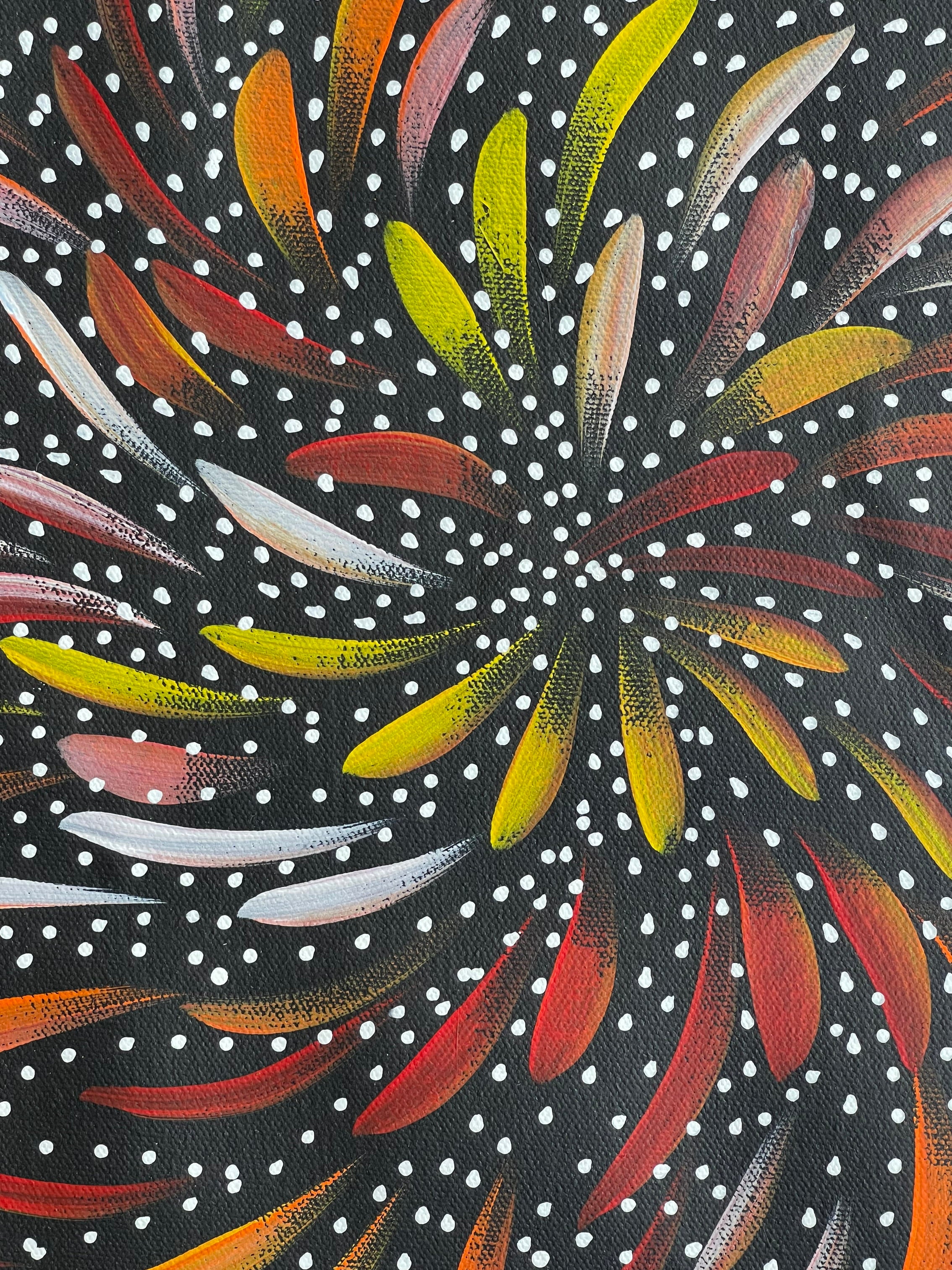 Selina Numina Kamprina - Bush Medicine Leaves with Seeds .37-17