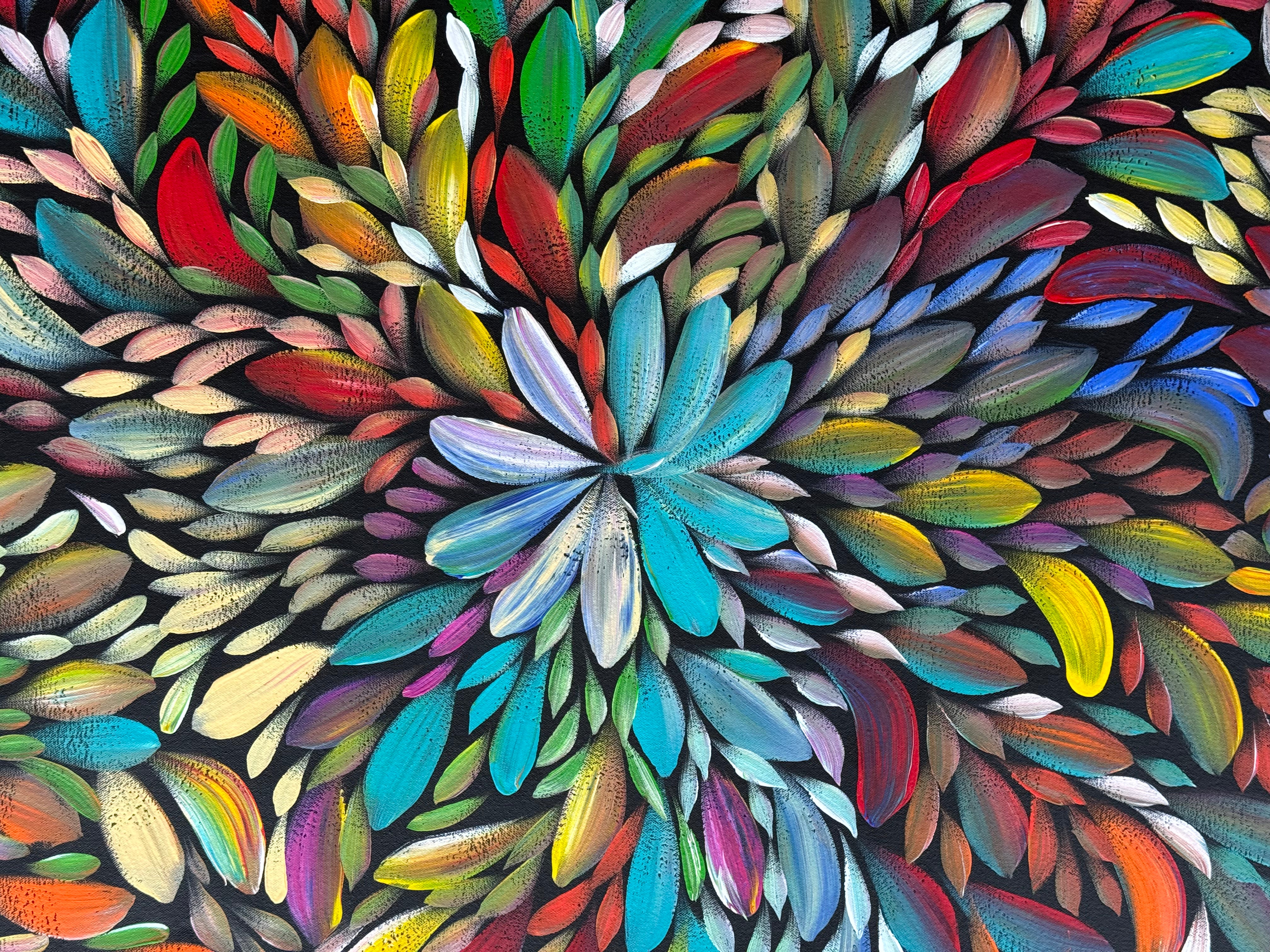 Louise Numina Napananka - Bush Medicine Leaves .25-6