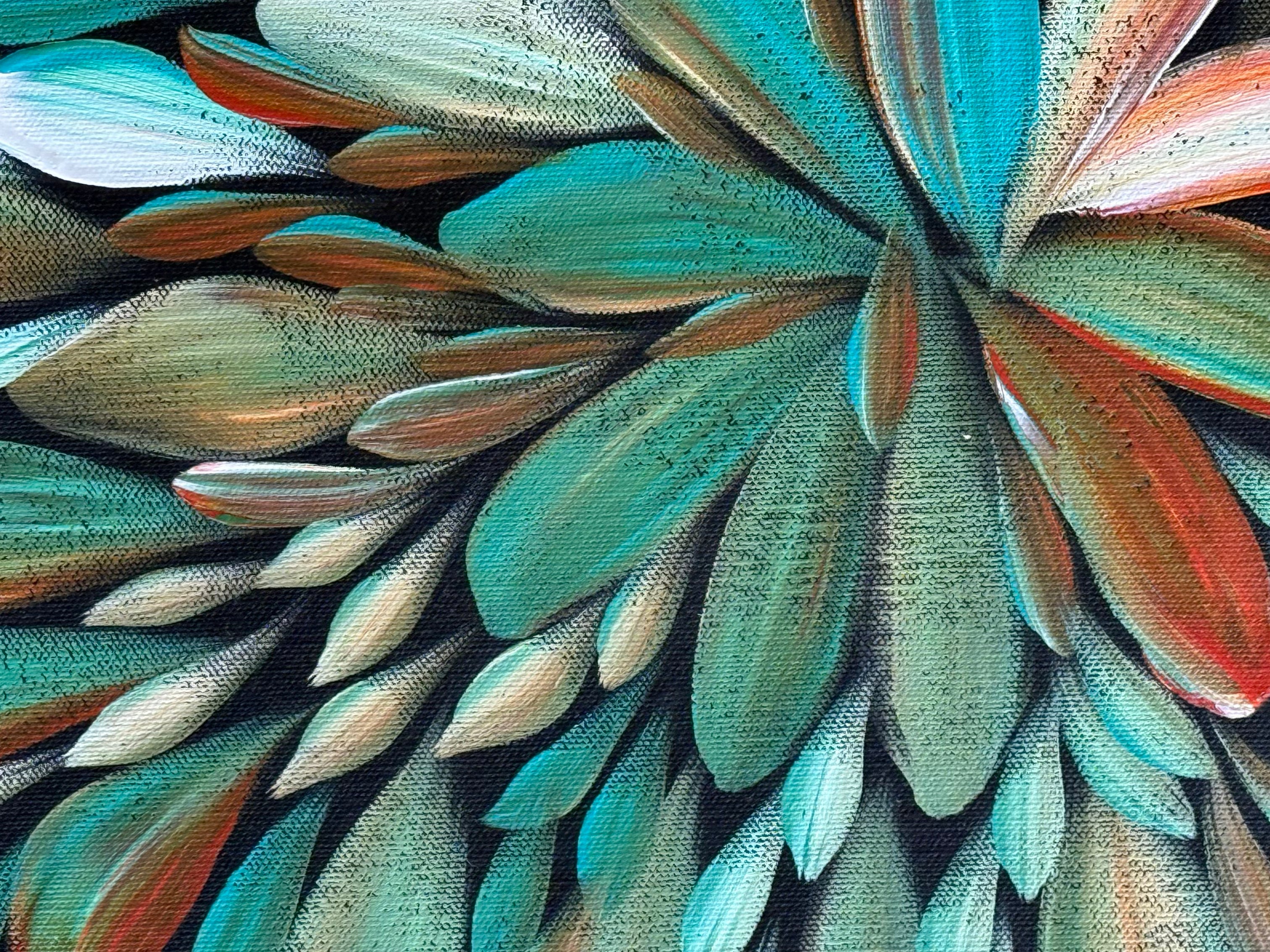 Louise Numina Napananka - Bush Medicine Leaves - 36x51cm .57-70