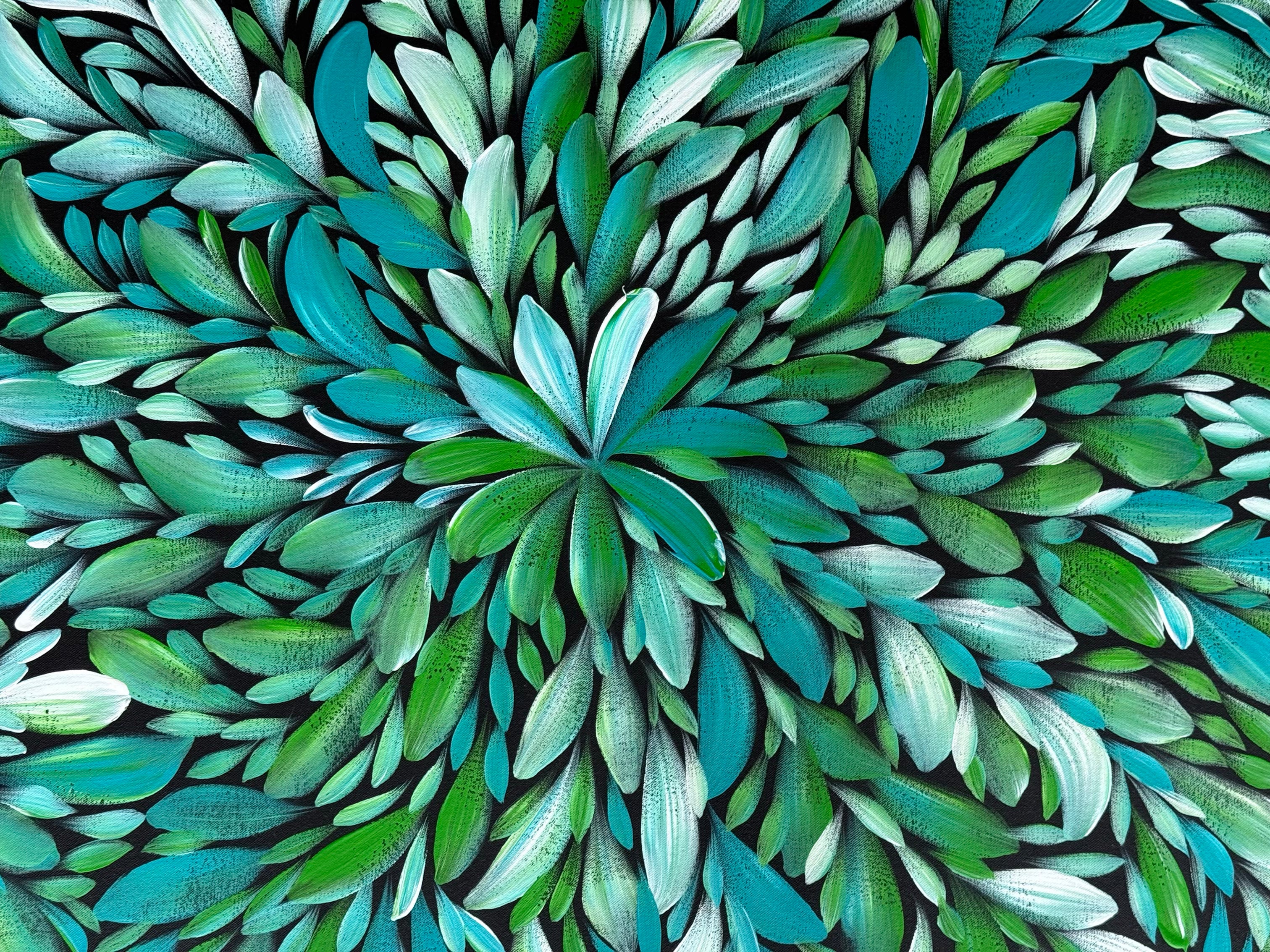 Louise Numina Napananka - Bush Medicine Leaves .57-53