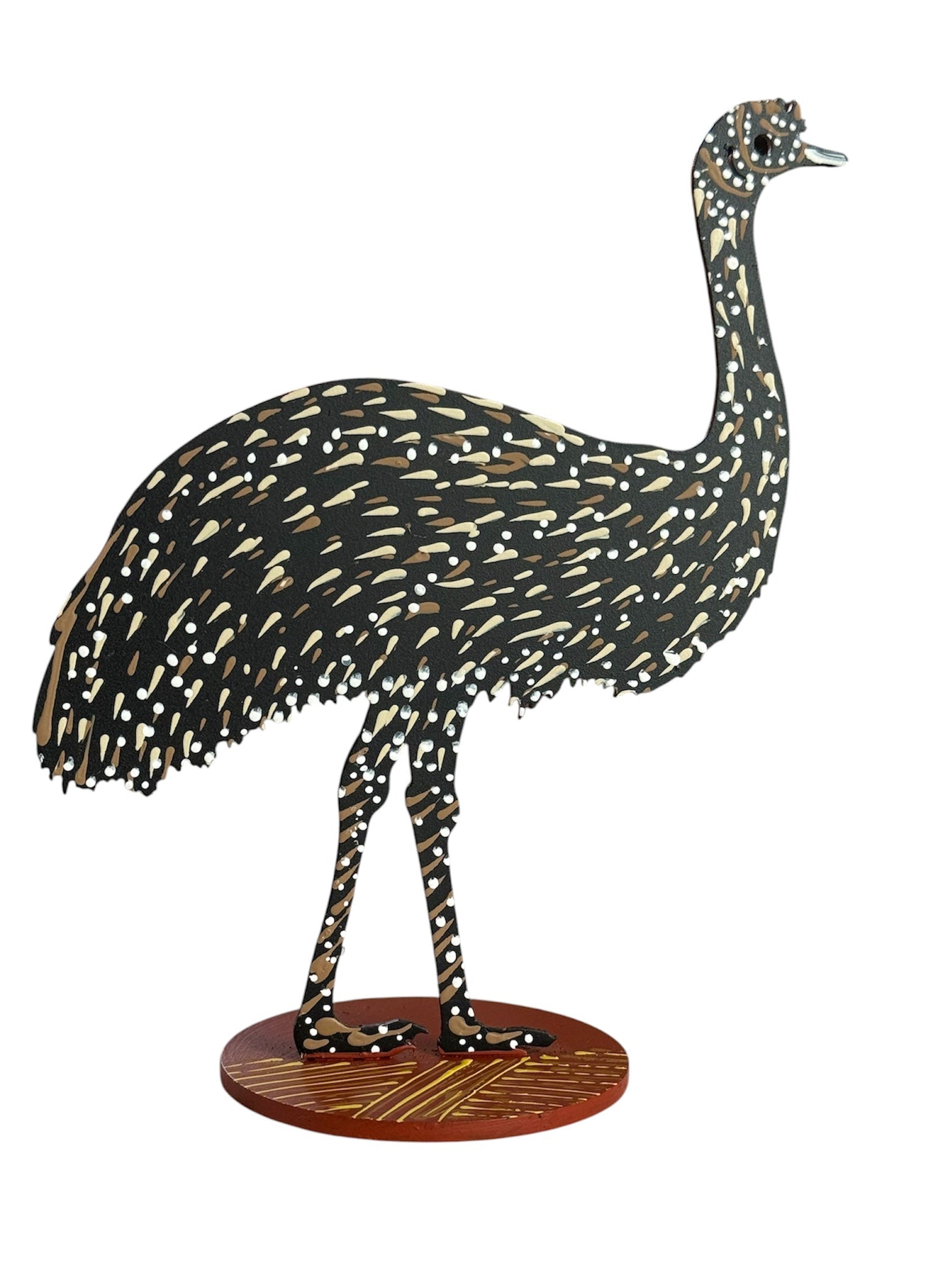 Deidre Burgoyne Rosier - Emu - 11 x 14cm