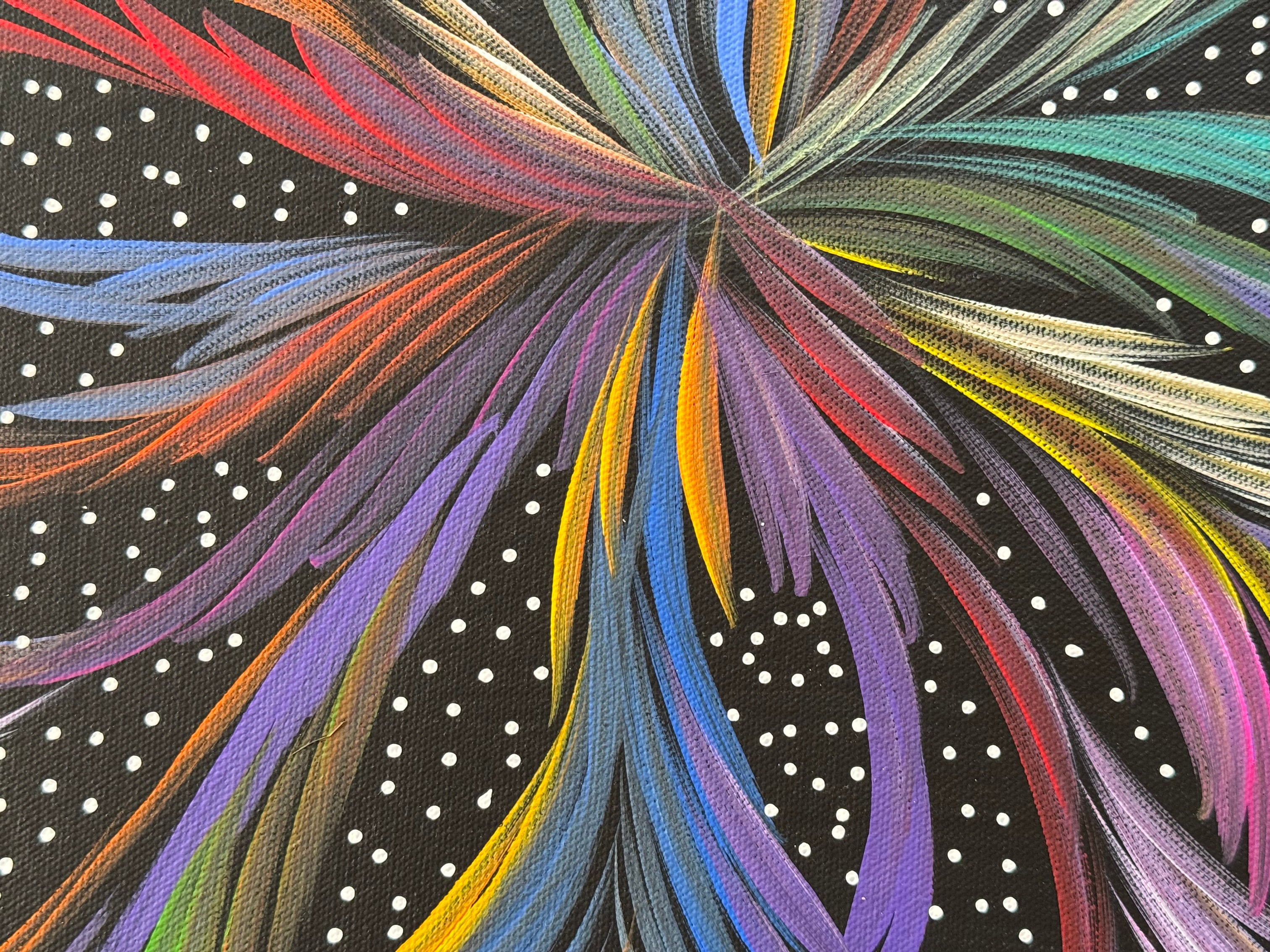 Selina Numina Kamprina - Bush Medicine Leaves with Seeds .65-13