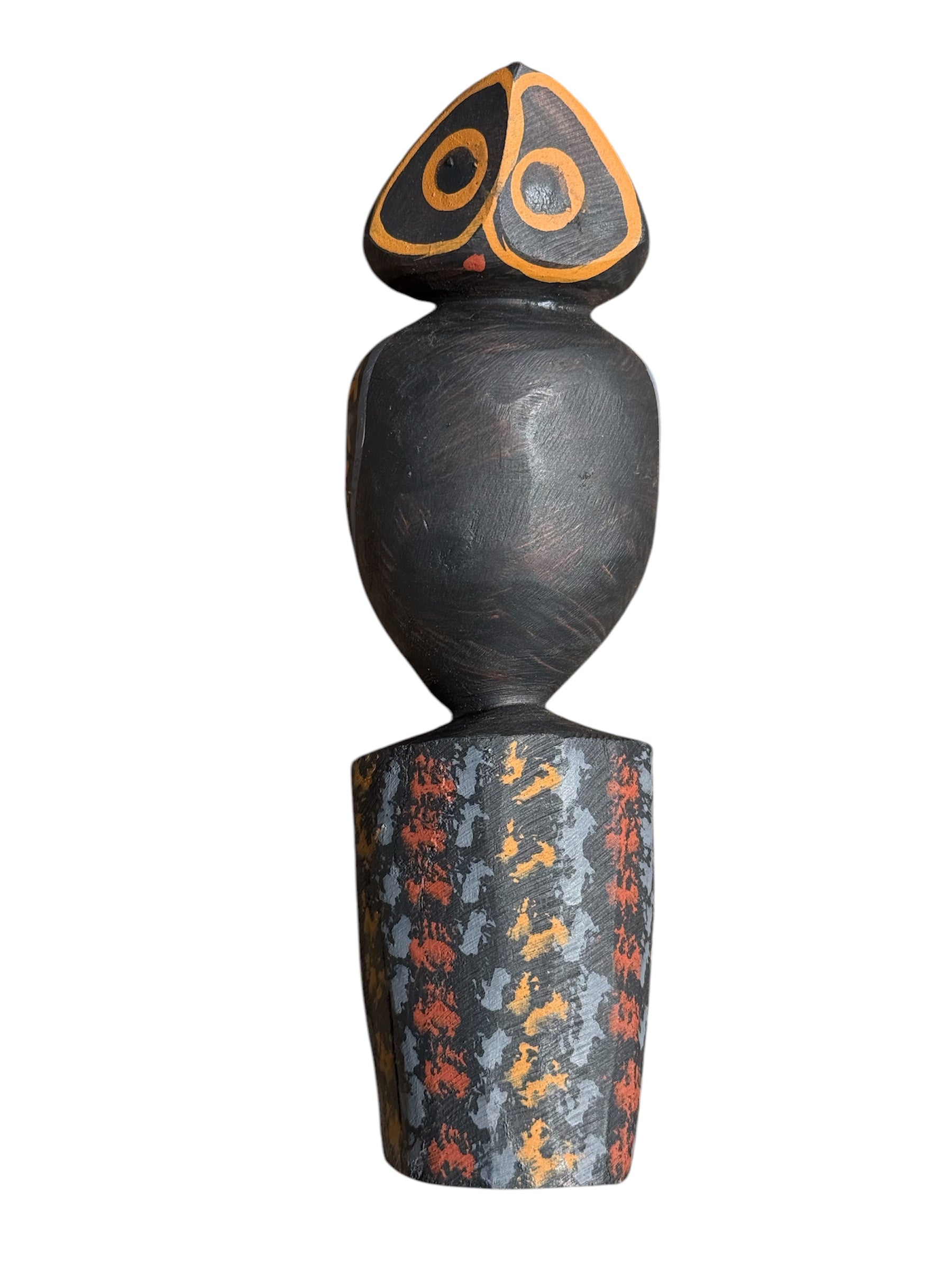 Owl Carving (Black|S) - Mario Munkara .020