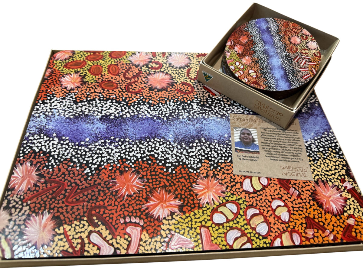 Placement and Coaster Bundle - Samantha Daniel Napangati