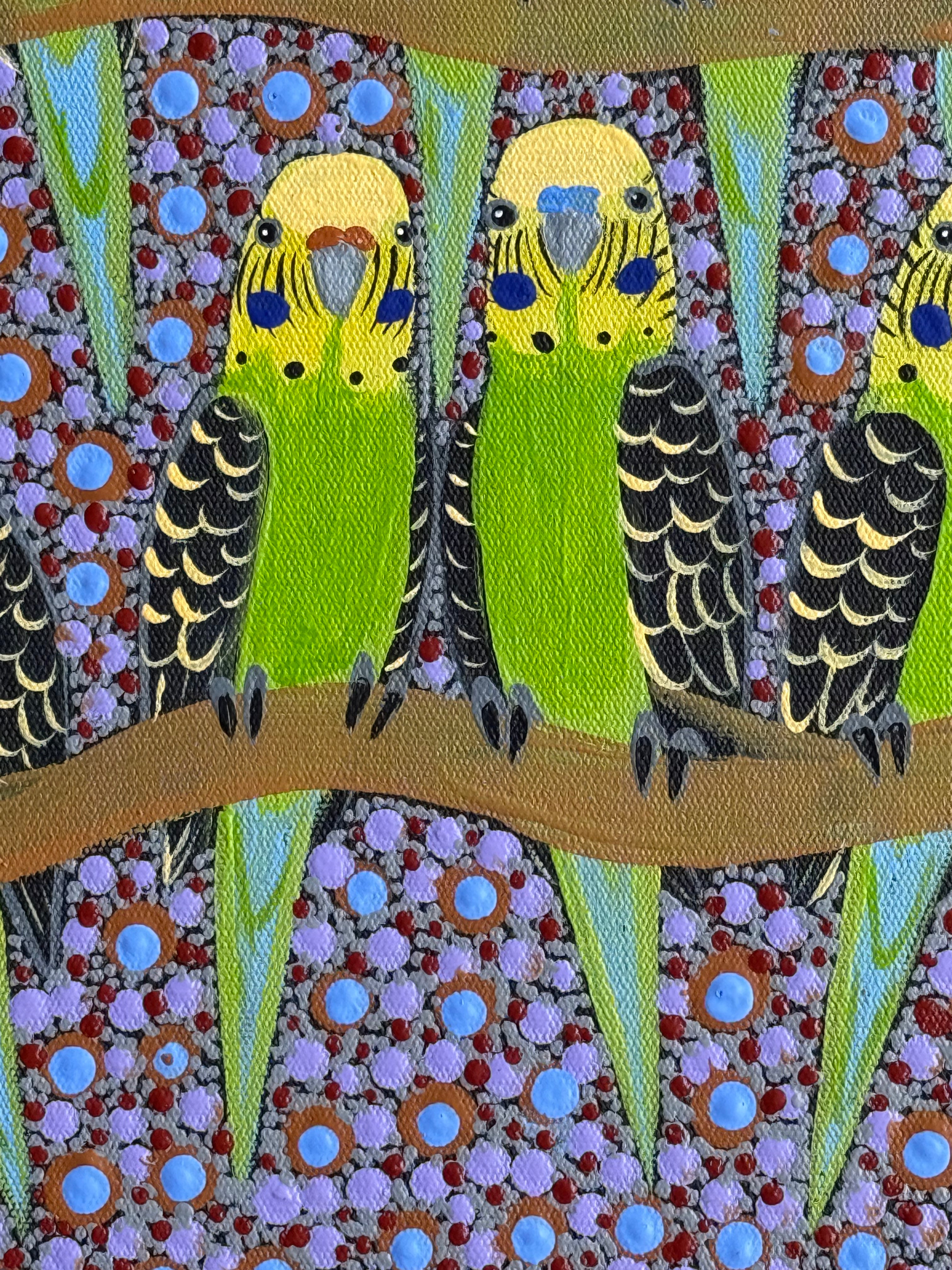 Kathleen Buzzacott - Budgies .88-6