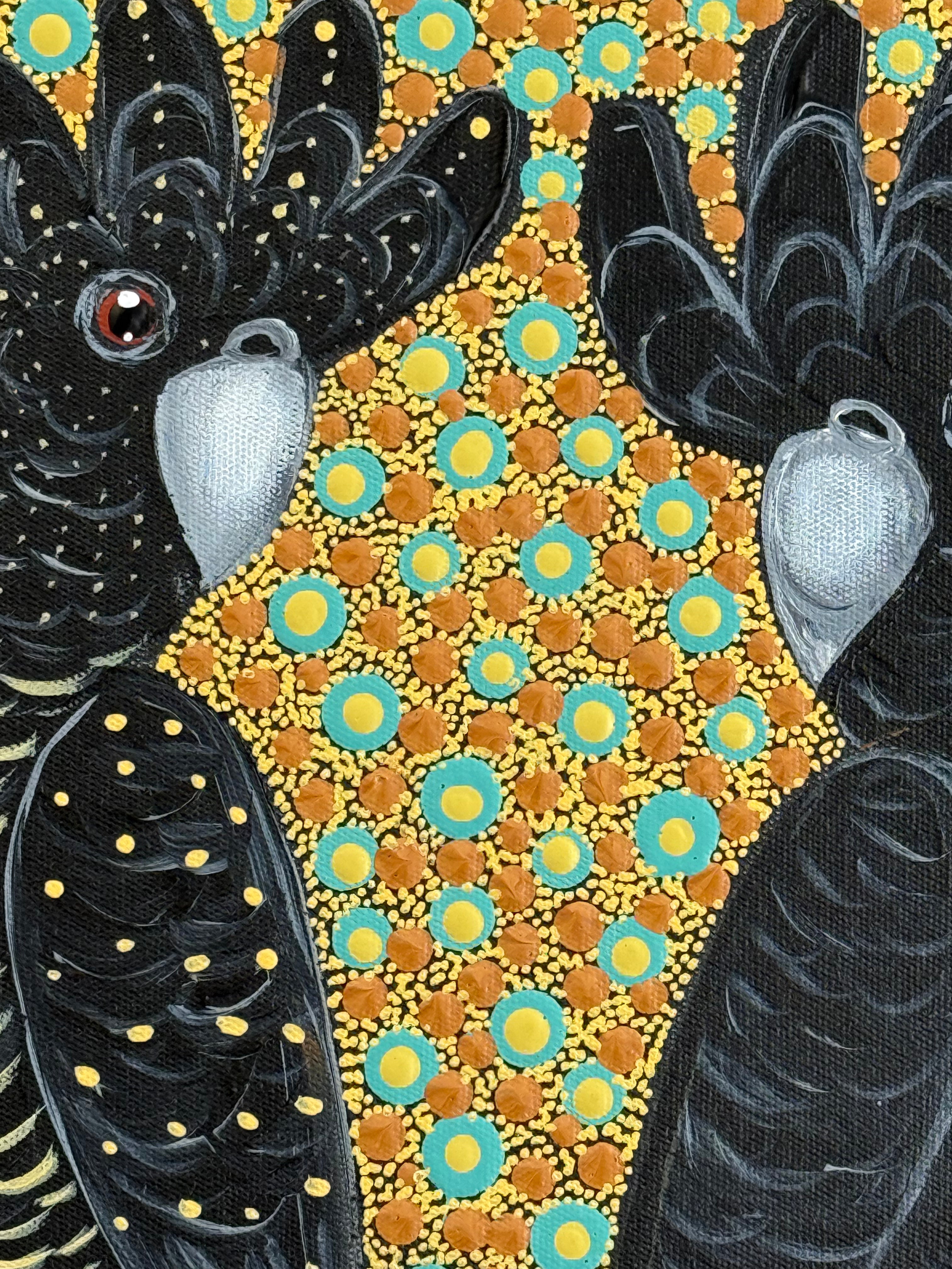 Kathleen Buzzacott - Redtail Black Cockatoos .88-1