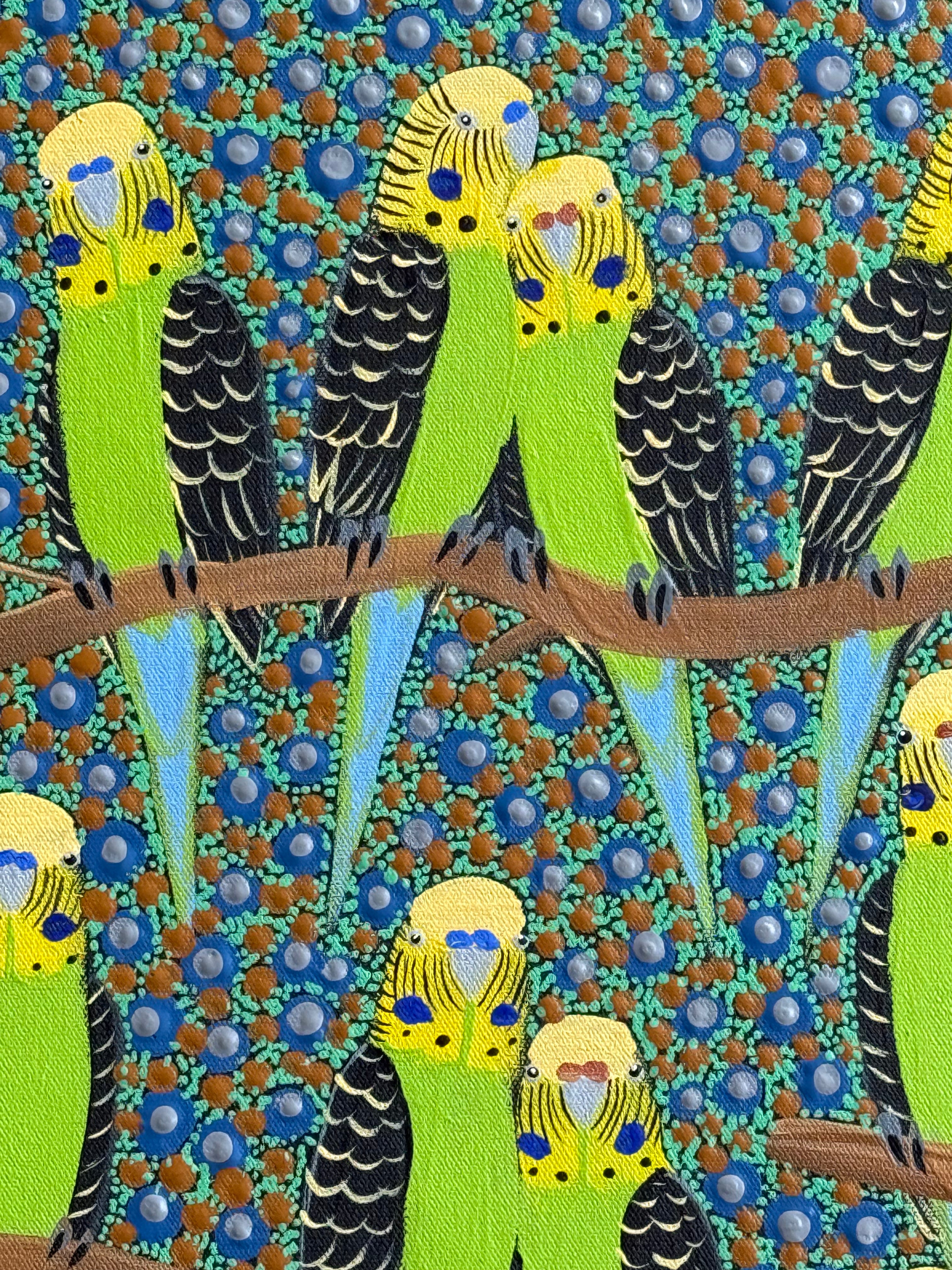 Kathleen Buzzacott - Budgies .88-15