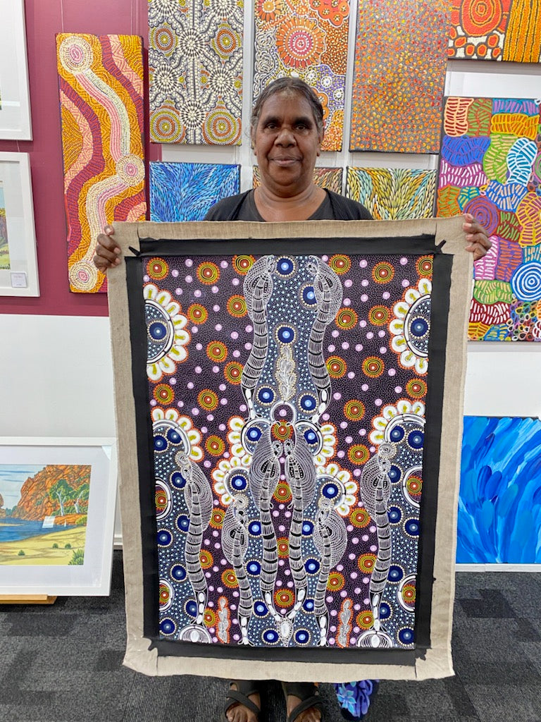 Colleen Wallace Nungarray - Dreamtime Sisters .17