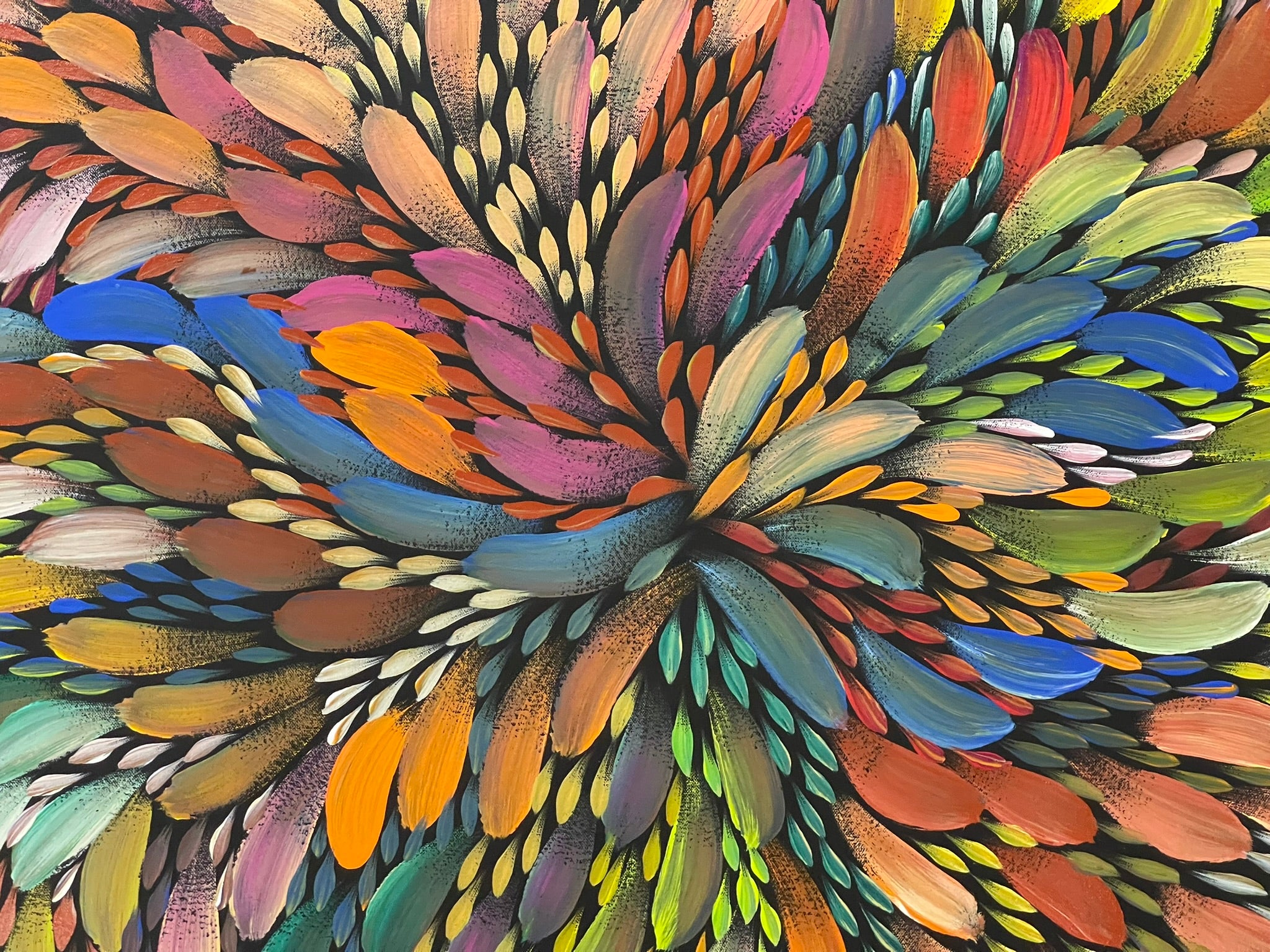 Caroline Numina - Seeded Bush Leaves .51-9