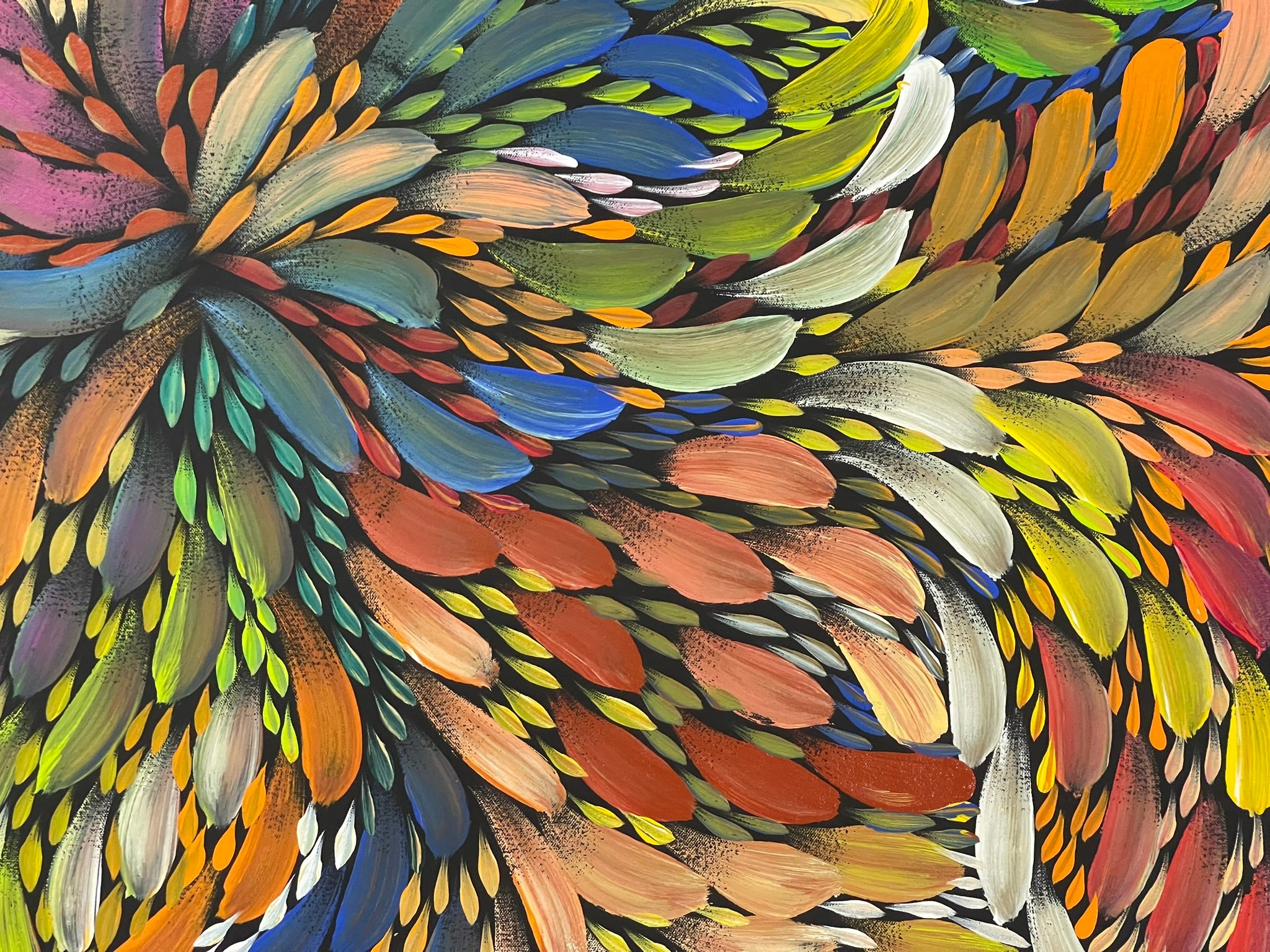 Caroline Numina - Seeded Bush Leaves .51-9