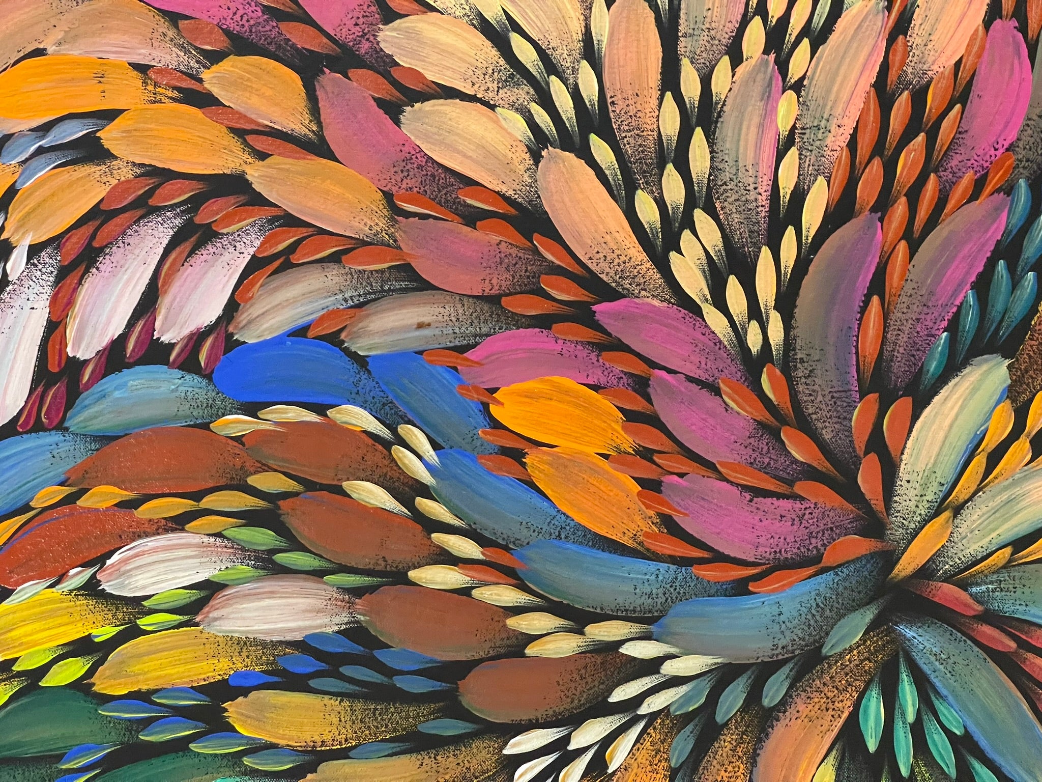 Caroline Numina - Seeded Bush Leaves .51-9