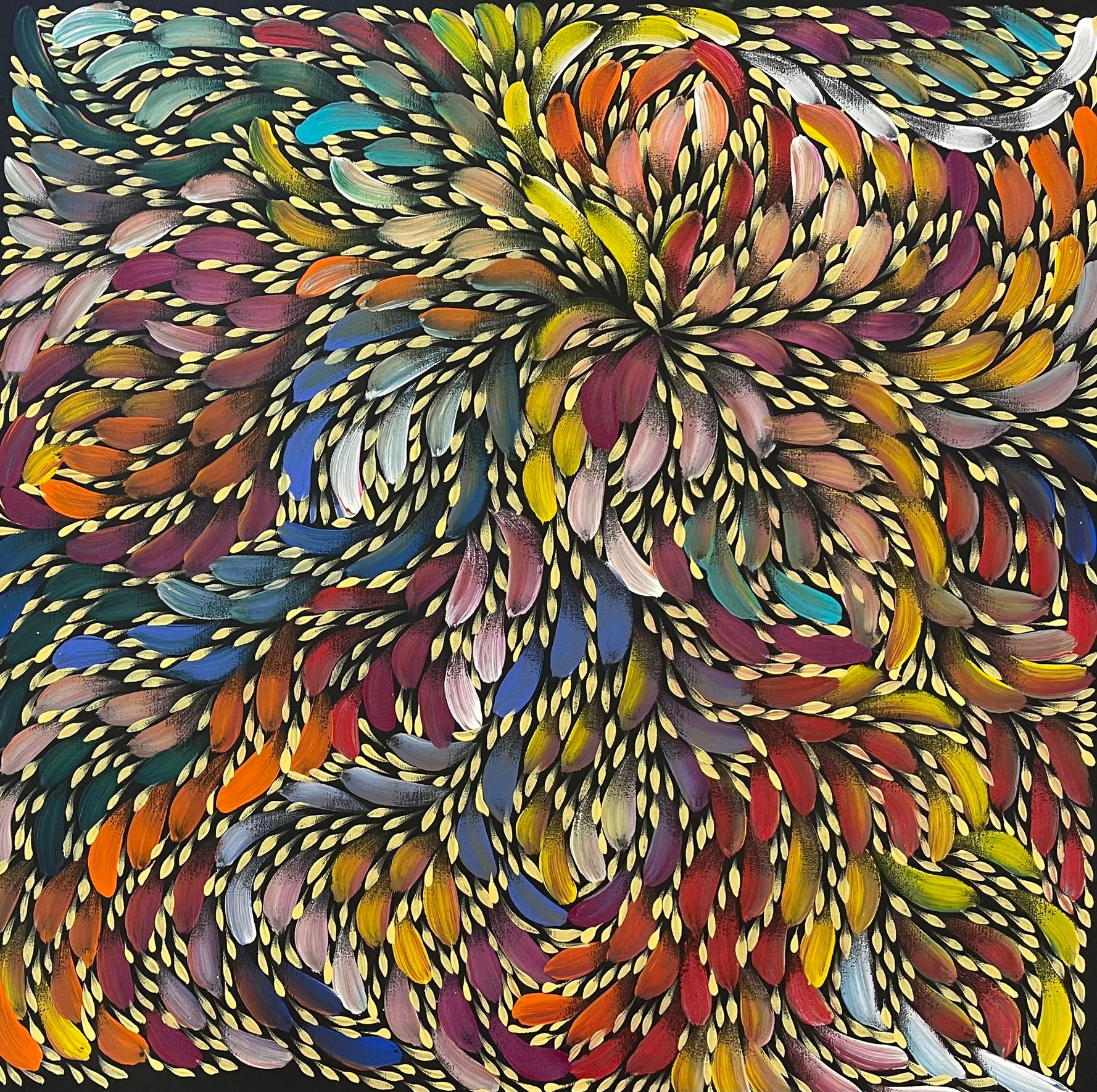 Caroline Numina - Seeded Bush Leaves .51-7