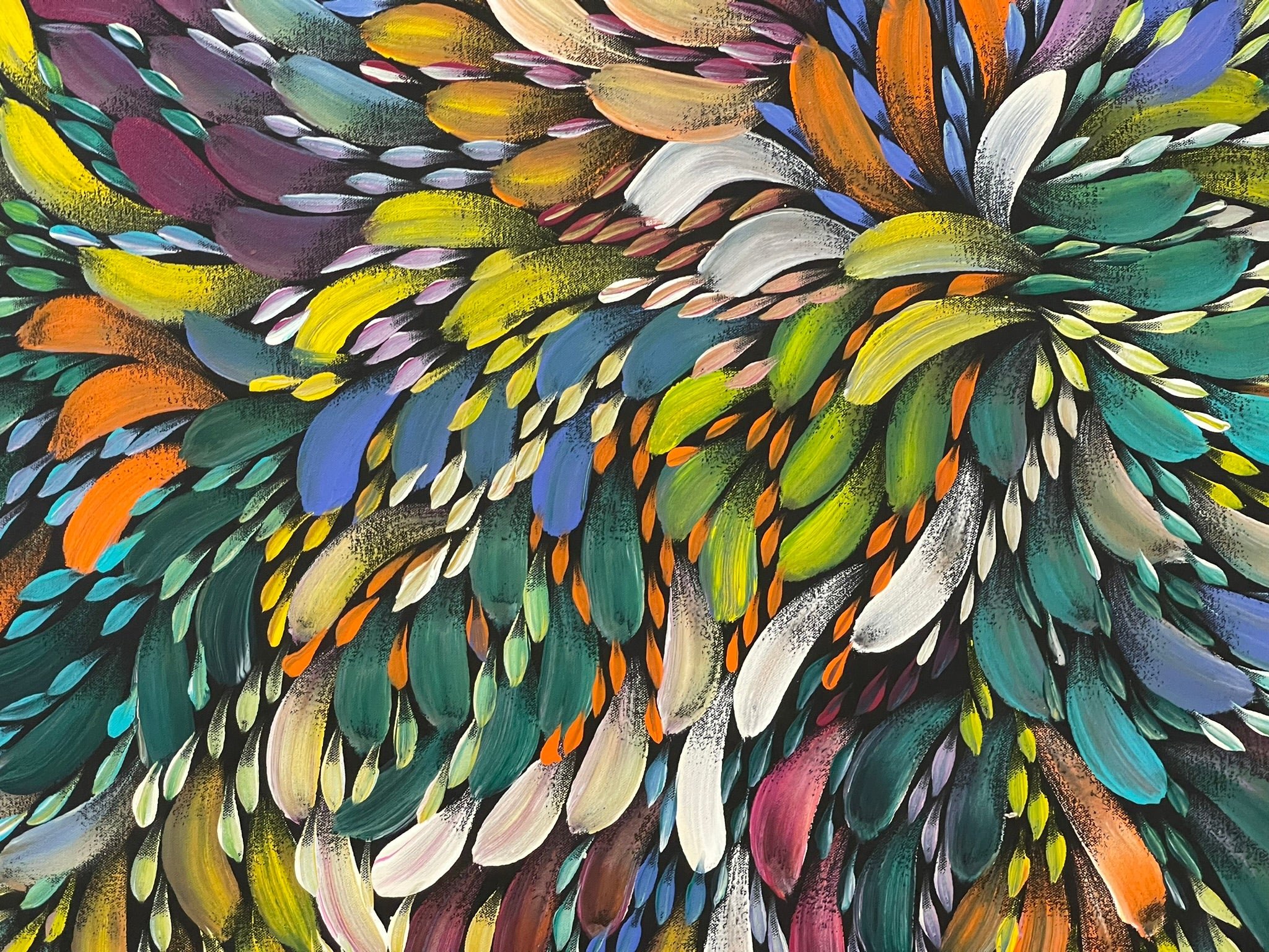 Caroline Numina - Seeded Bush Leaves .51-6