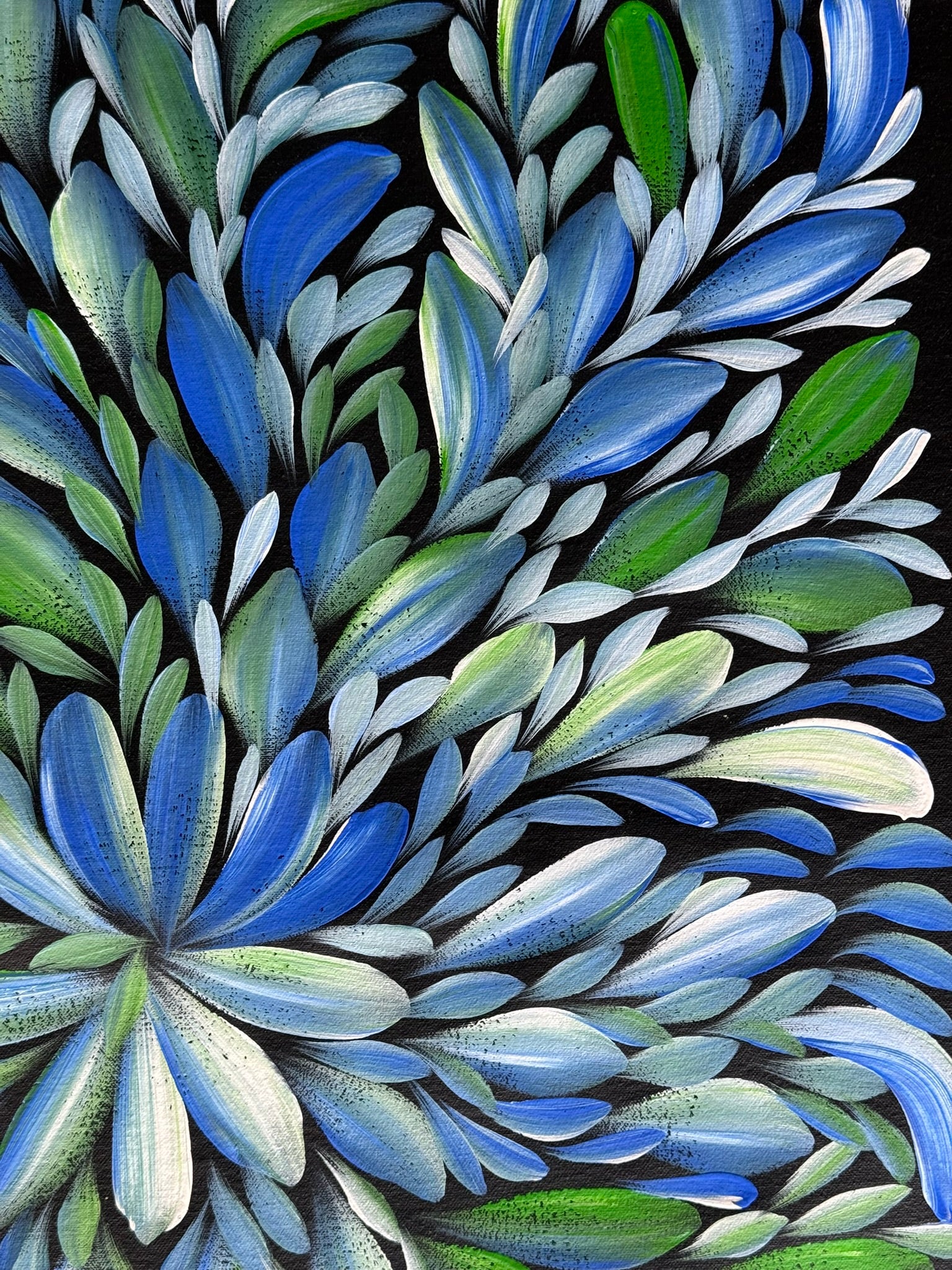 Louise Numina Napananka - Bush Medicine Leaves .16-54