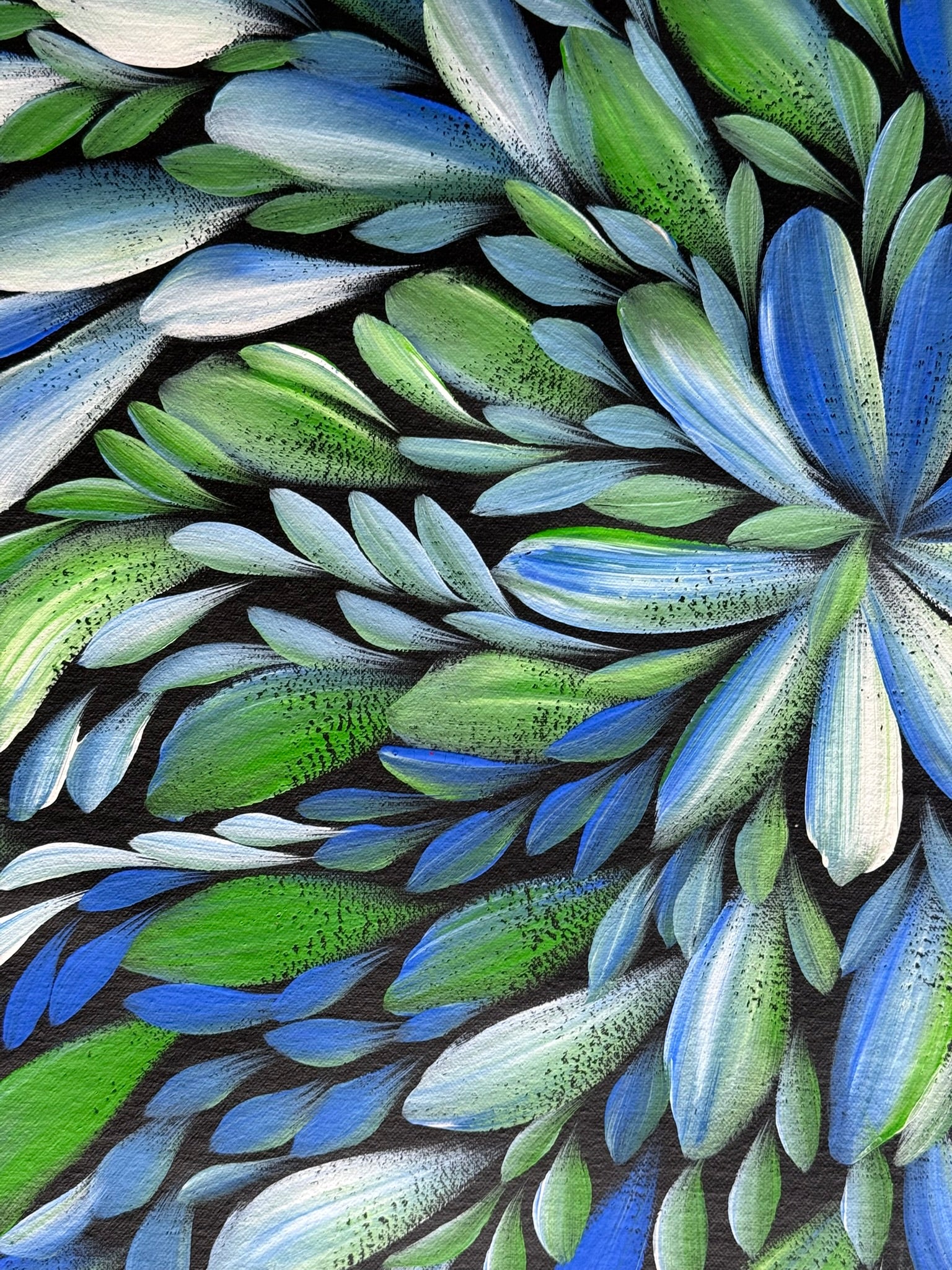 Louise Numina Napananka - Bush Medicine Leaves .16-54