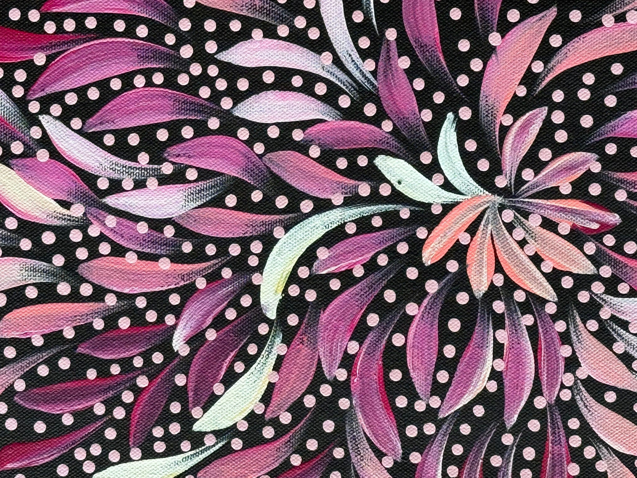 Caroline Numina - Bush Medicine Leaves with Seeds .35-4