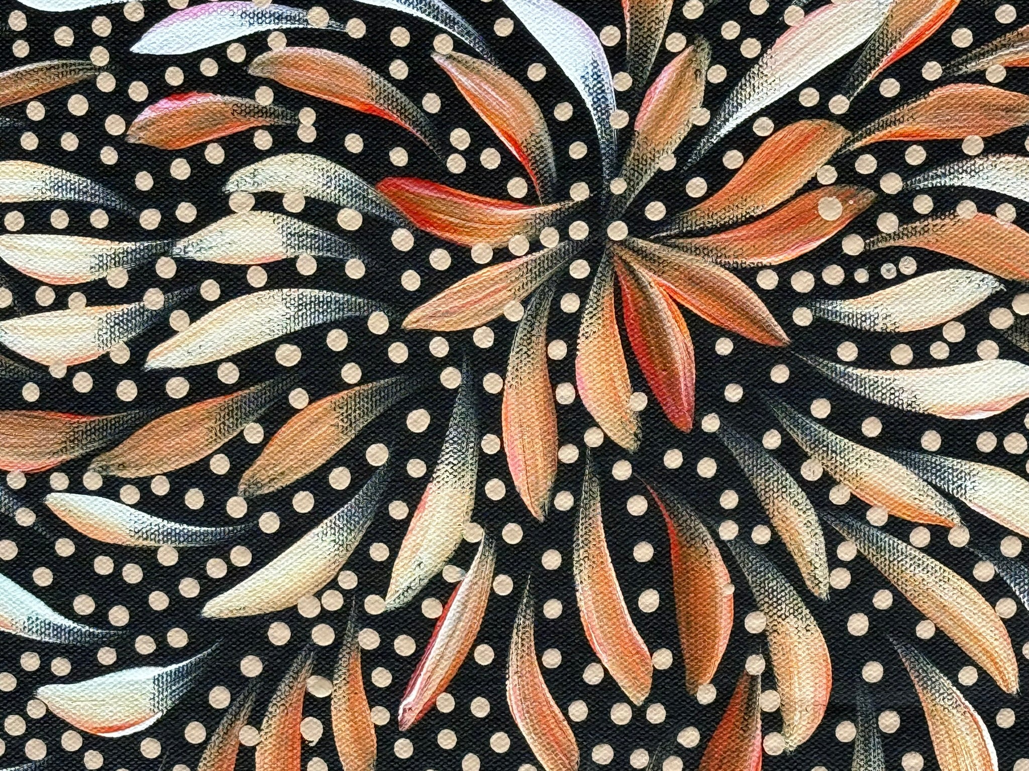 Caroline Numina - Bush Medicine Leaves with Seeds .35-1